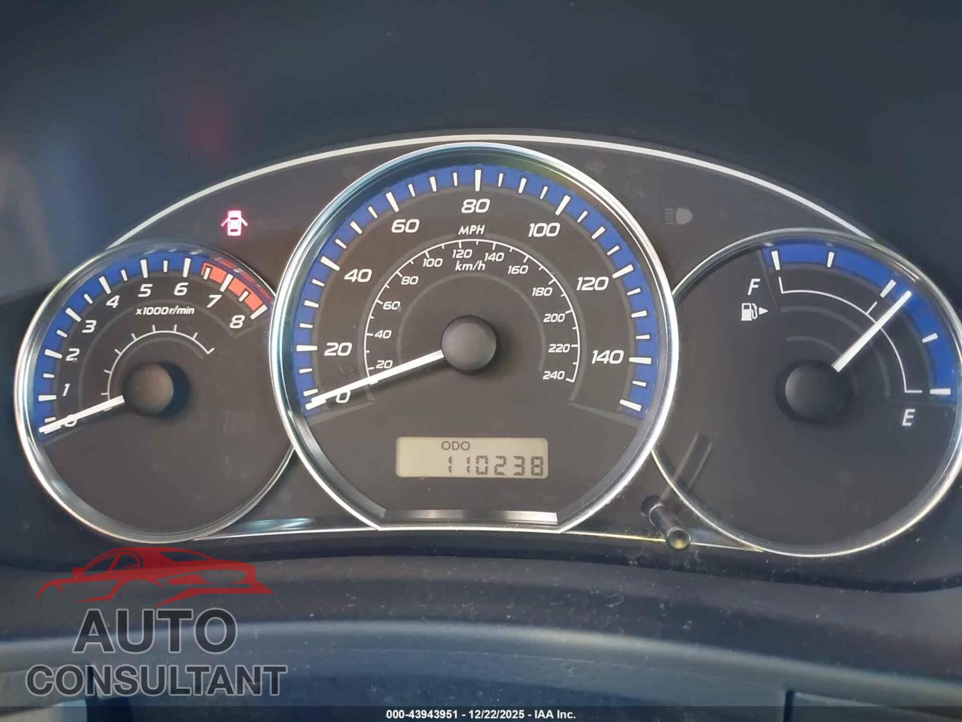 SUBARU FORESTER 2013 - JF2SHAEC6DH413558