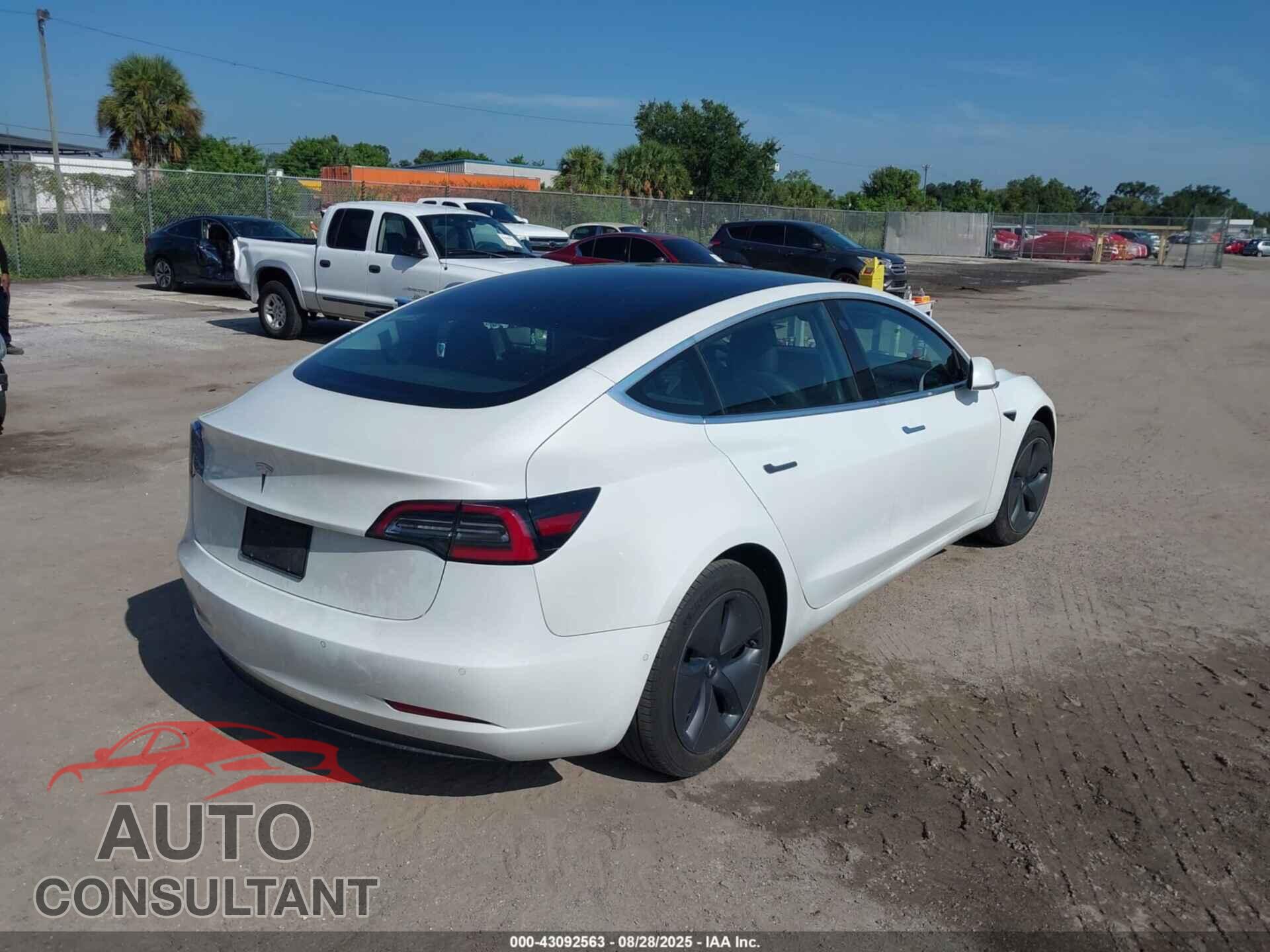 TESLA MODEL 3 2019 - 5YJ3E1EA9KF485913