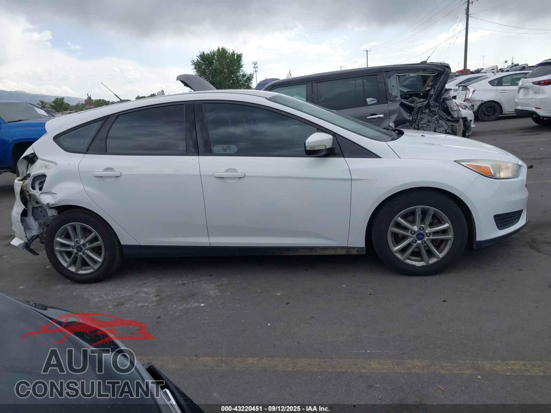 FORD FOCUS 2017 - 1FADP3K27HL296535