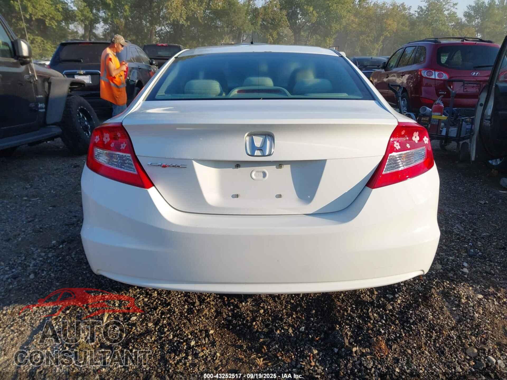 HONDA CIVIC 2012 - 2HGFG3B54CH519599
