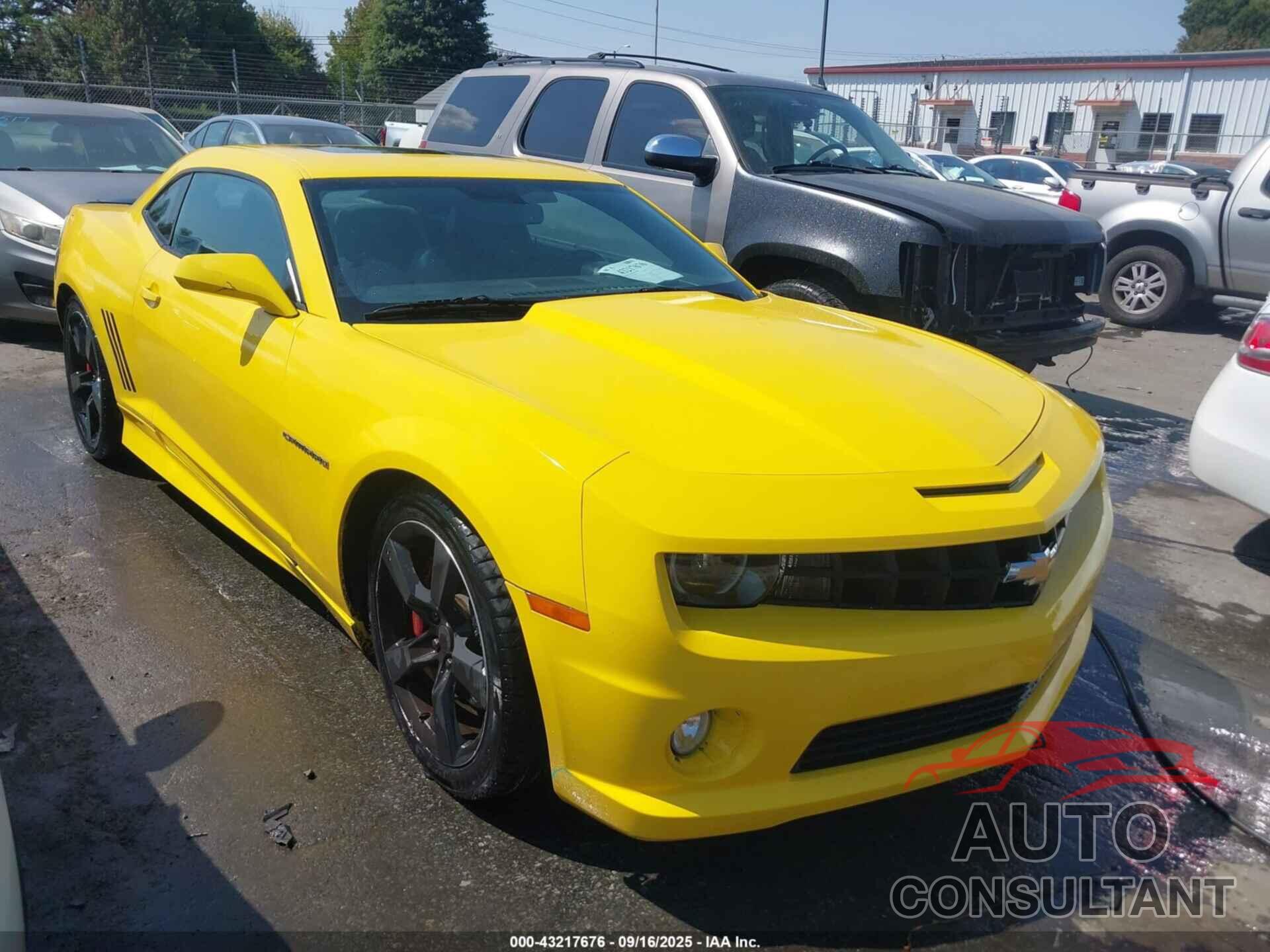 CHEVROLET CAMARO 2012 - 2G1FK1EJ3C9206735