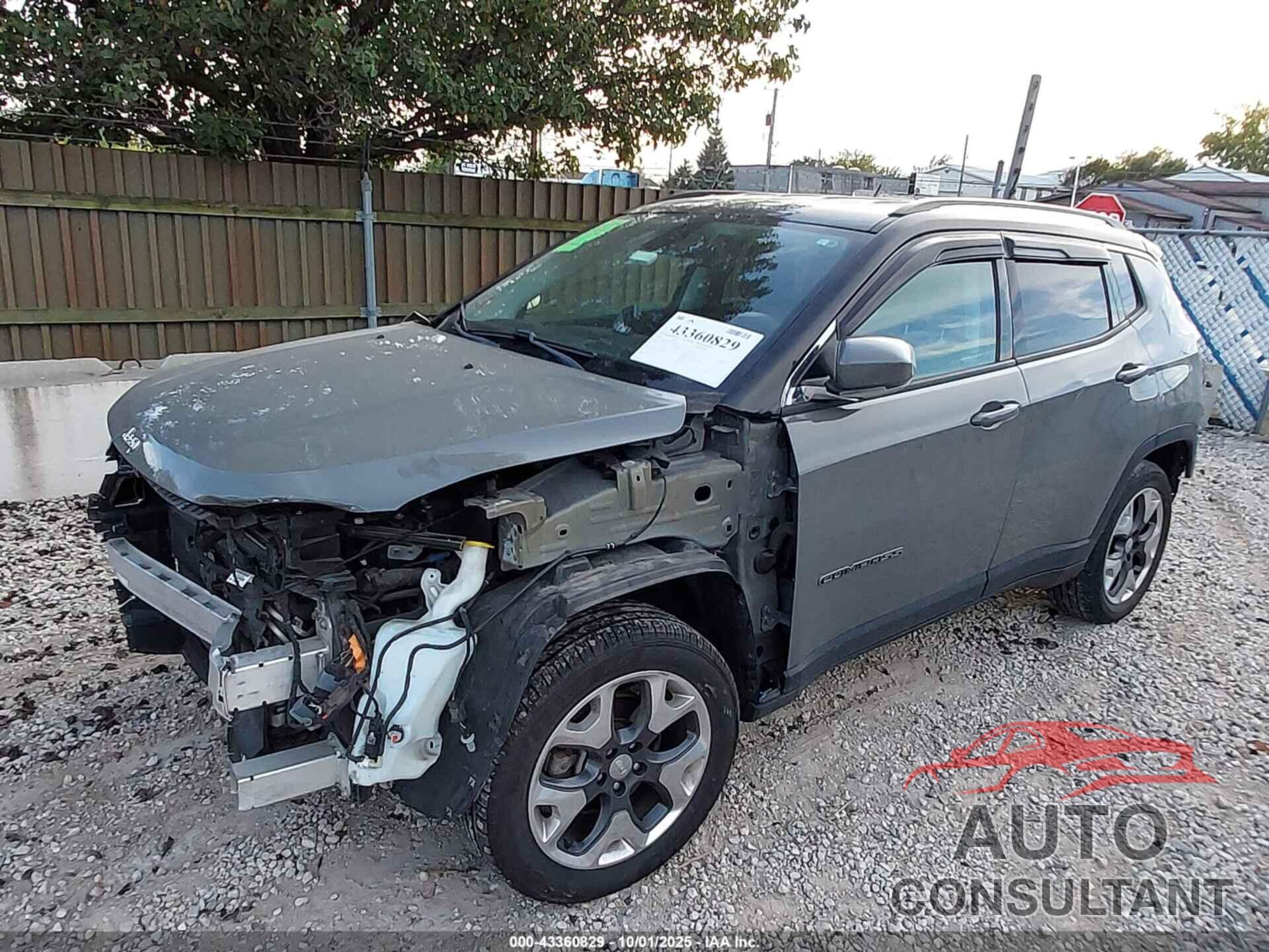 JEEP COMPASS 2020 - 3C4NJDCB9LT196700