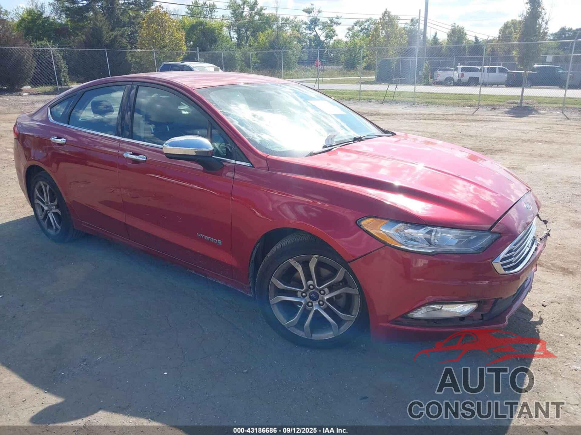 FORD FUSION HYBRID 2017 - 3FA6P0LU3HR222666