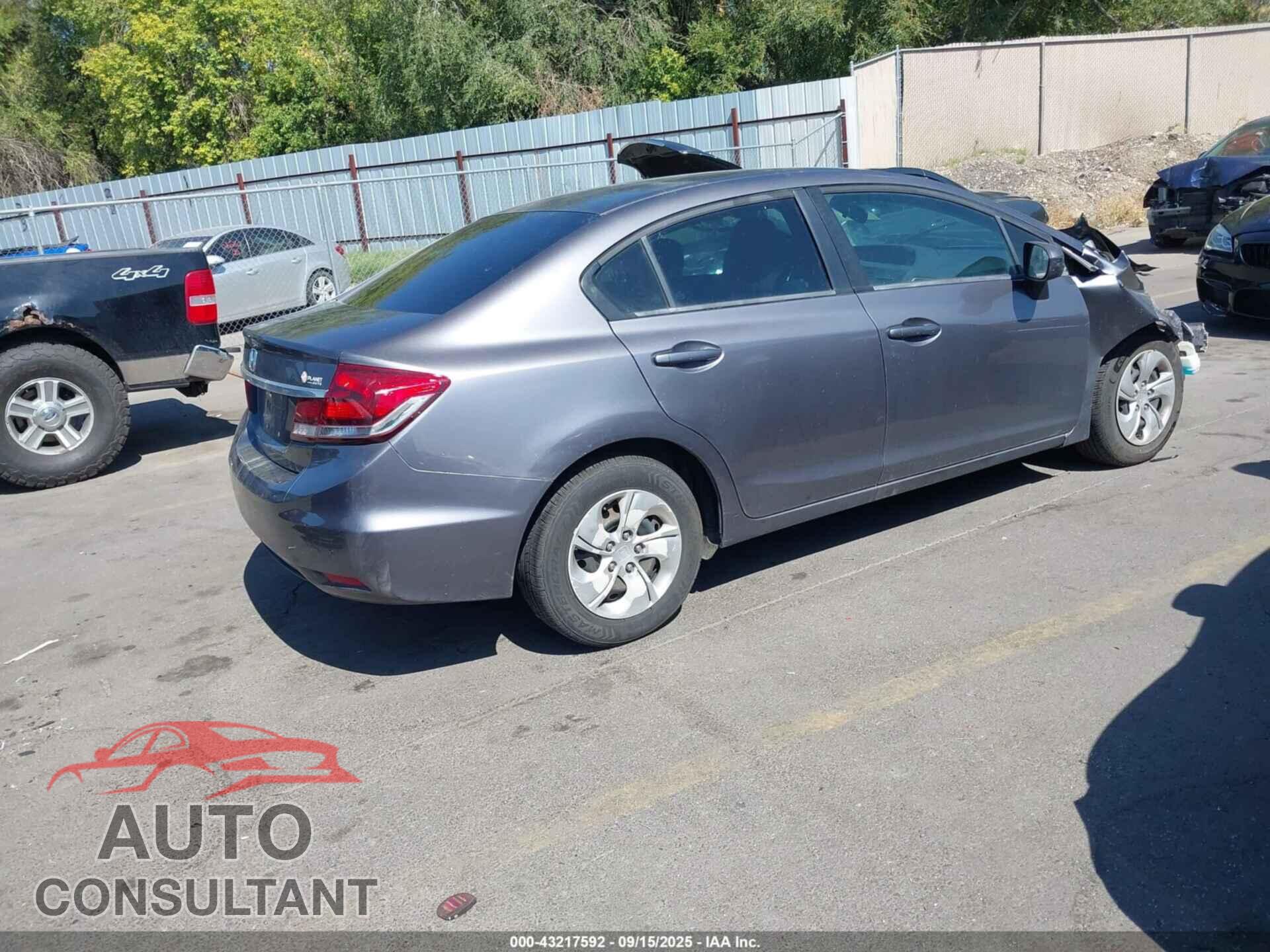 HONDA CIVIC 2015 - 19XFB2F55FE291257
