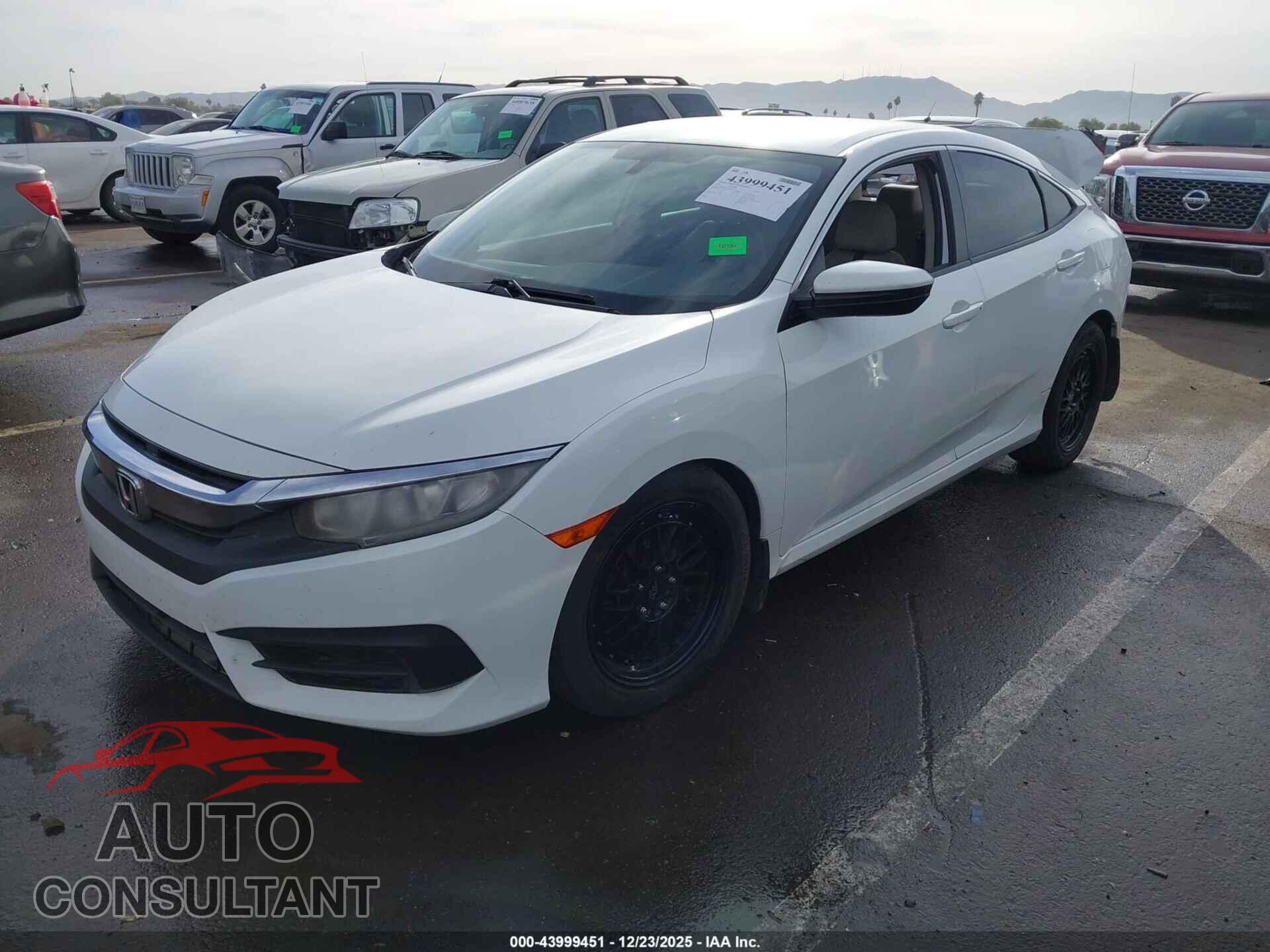 HONDA CIVIC 2017 - 19XFC2E56HE001609