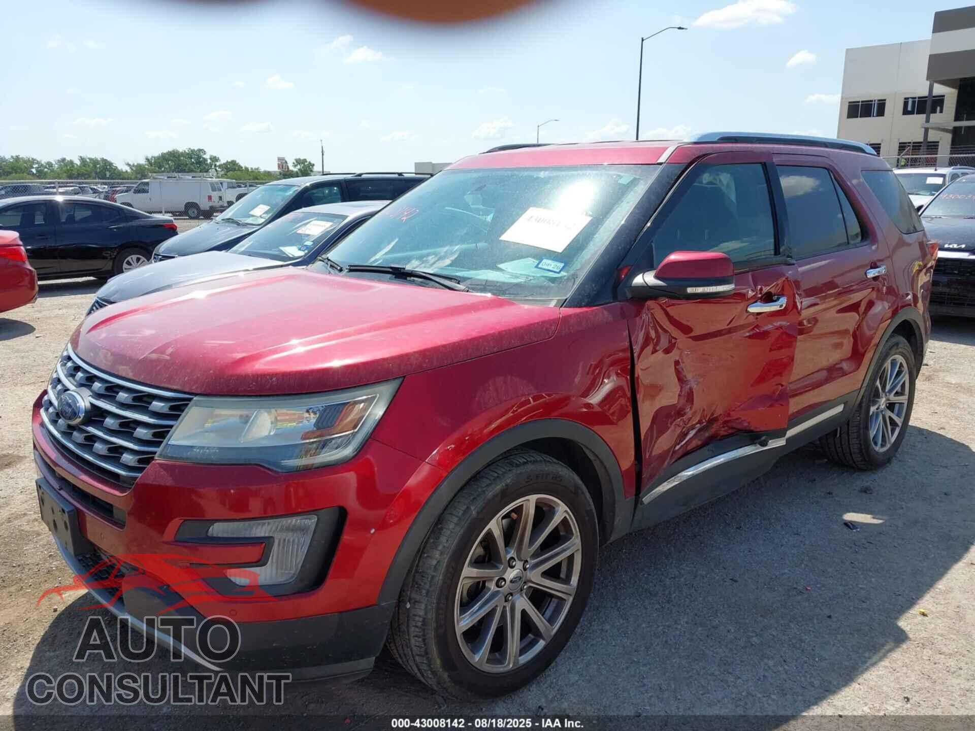FORD EXPLORER 2017 - 1FM5K7FH6HGC89454