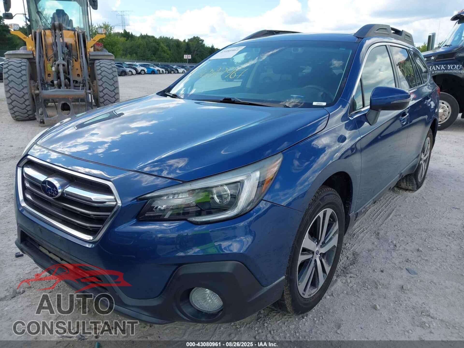 SUBARU OUTBACK 2019 - 4S4BSANC6K3329584