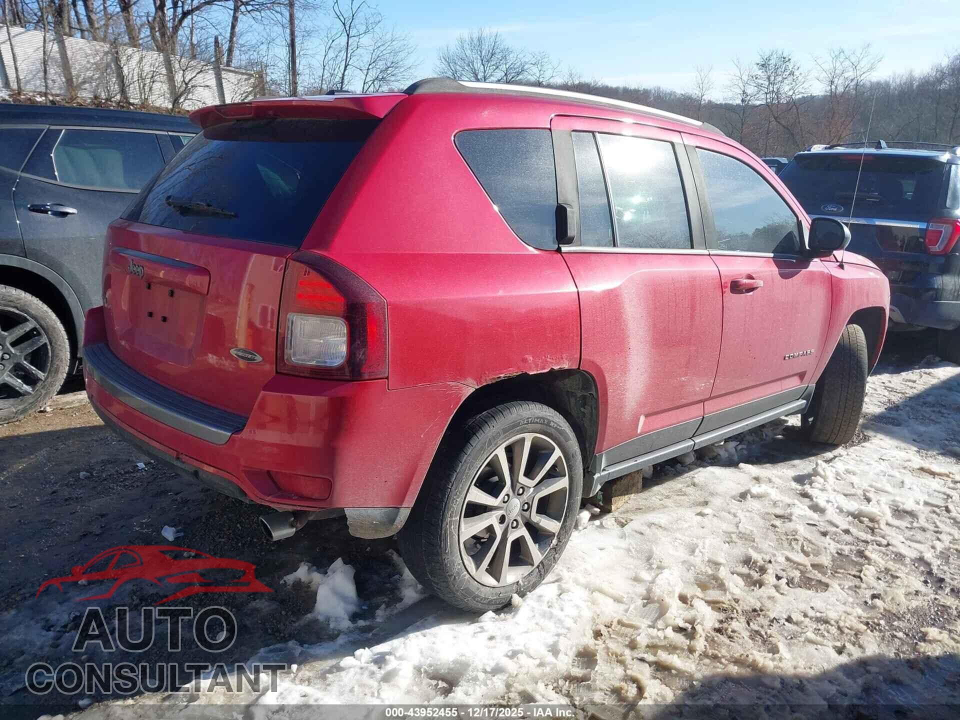JEEP COMPASS 2016 - 1C4NJDBB2GD734165