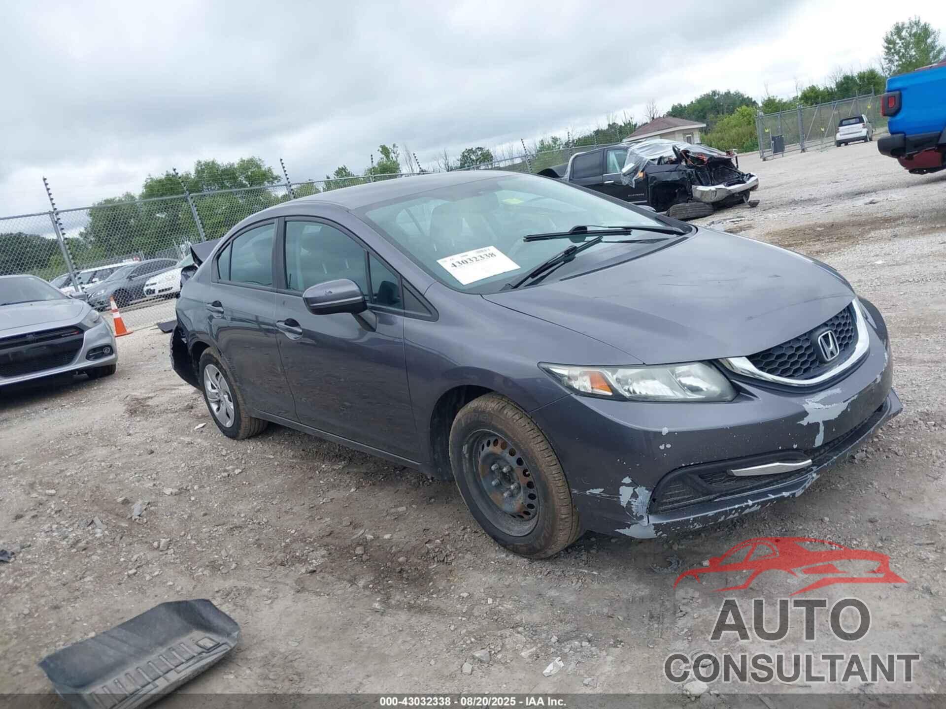 HONDA CIVIC 2015 - 19XFB2F53FE298675