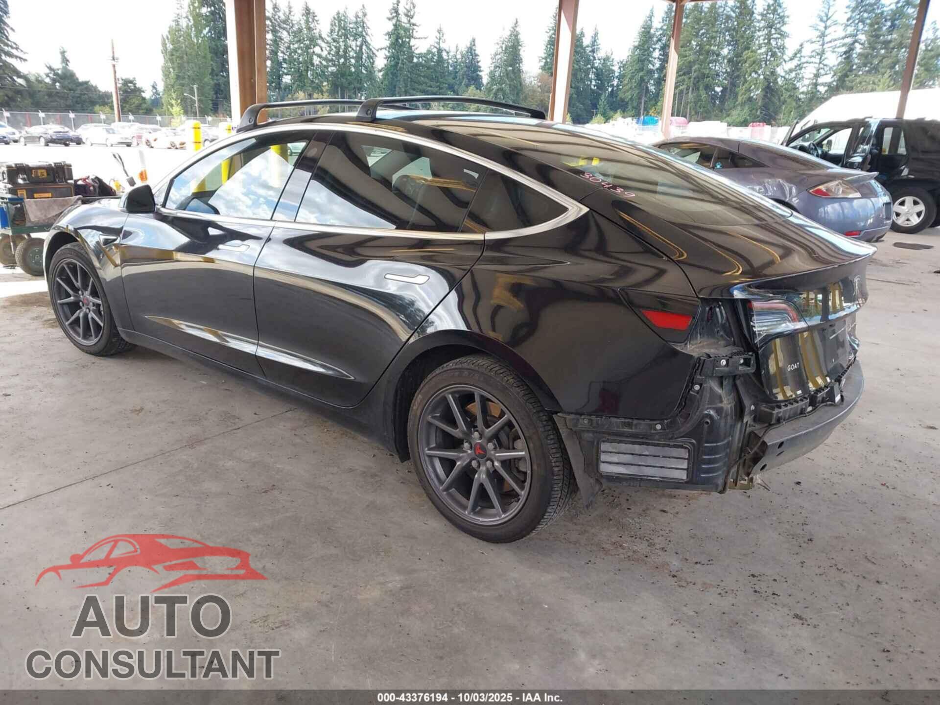 TESLA MODEL 3 2018 - 5YJ3E1EB9JF110658