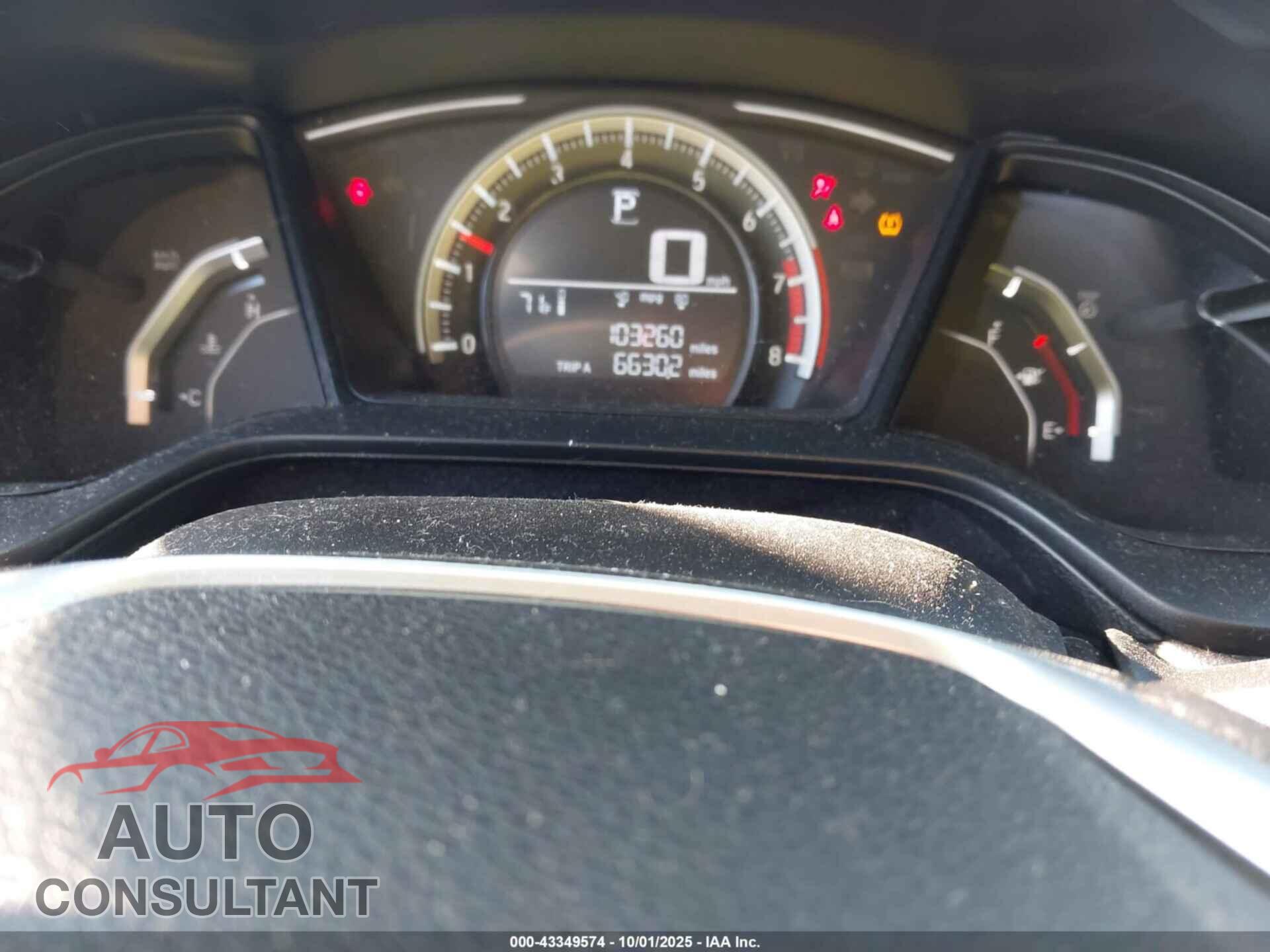 HONDA CIVIC 2017 - 19XFC2F59HE041746