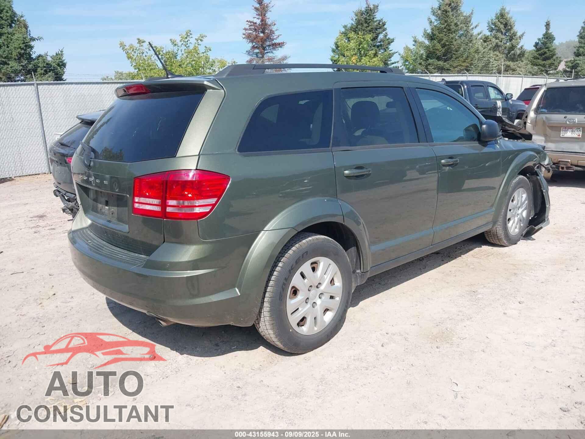DODGE JOURNEY 2016 - 3C4PDCAB8GT195007