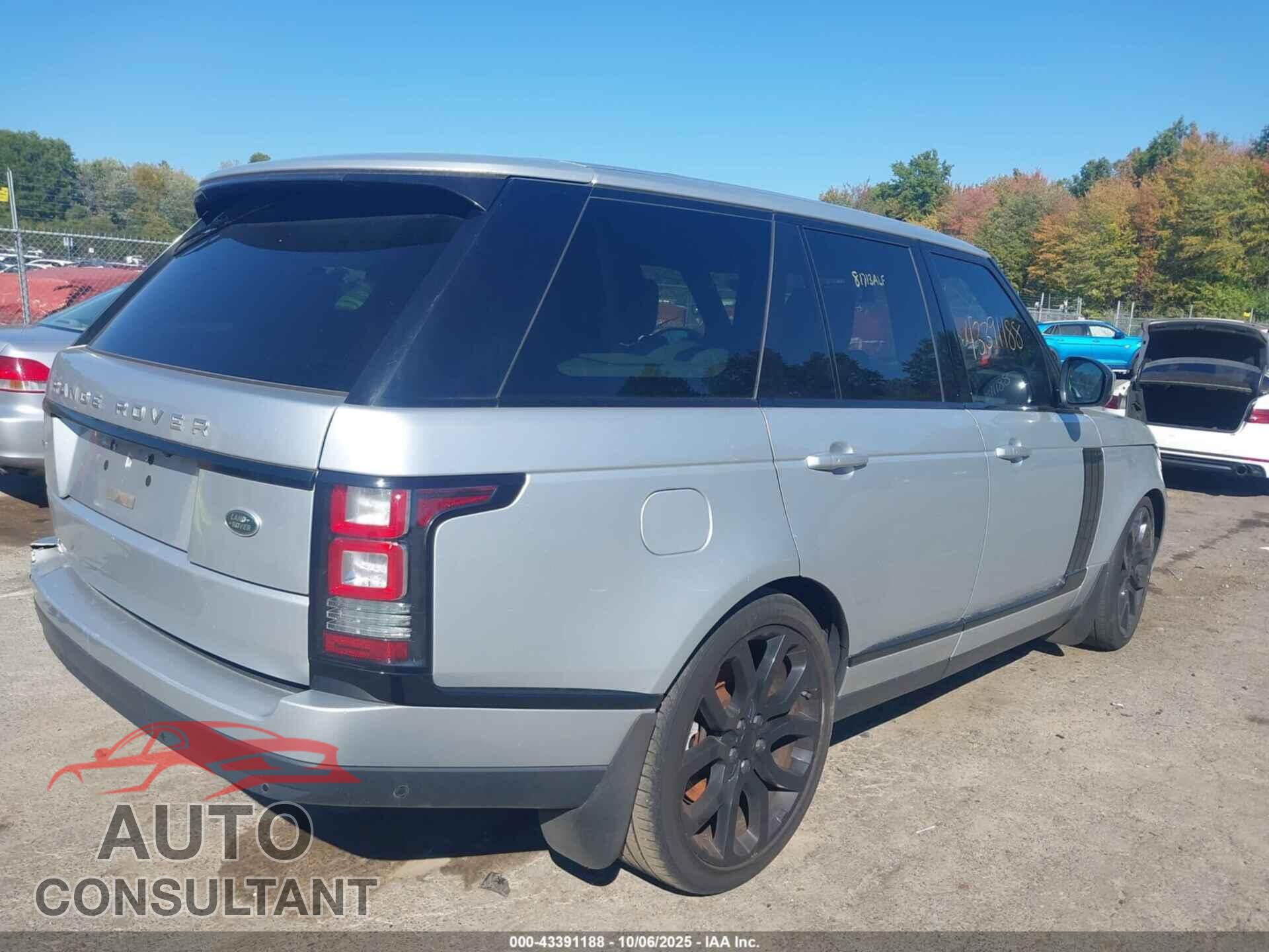 LAND ROVER RANGE ROVER 2015 - SALGS2TF7FA207159