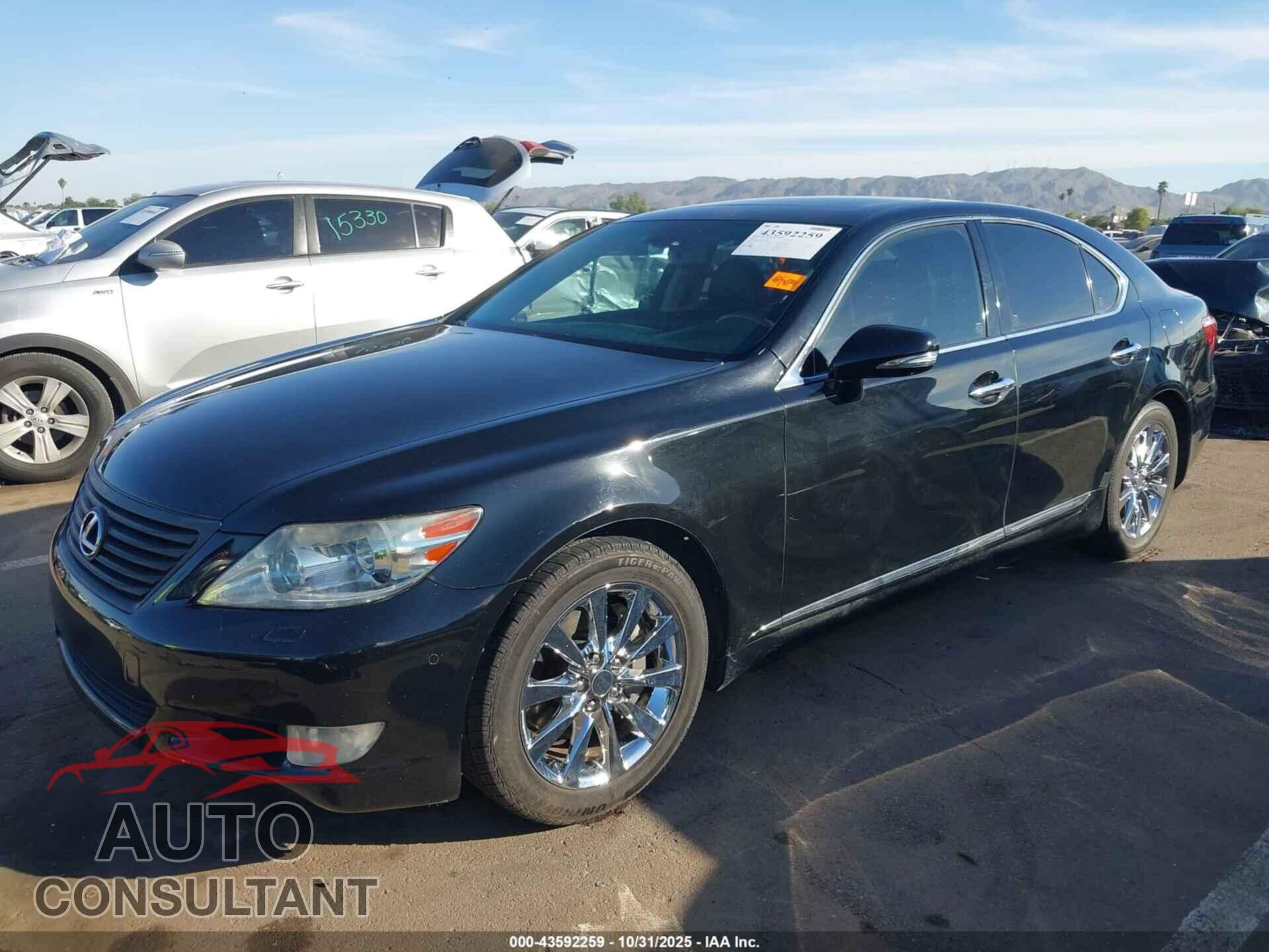 LEXUS LS 460 2011 - JTHBL5EF1B5107394