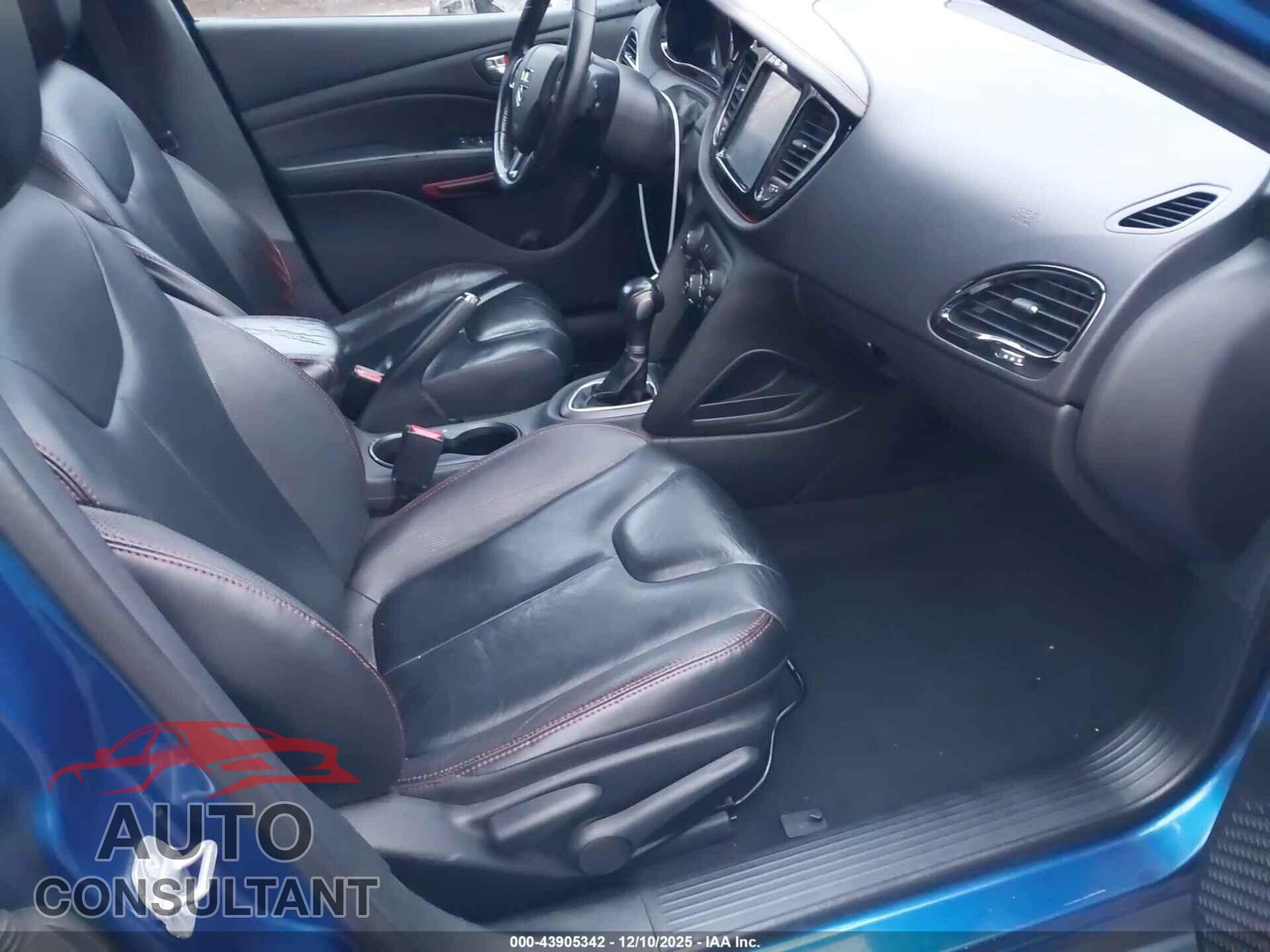 DODGE DART 2014 - 1C3CDFEB7ED834740