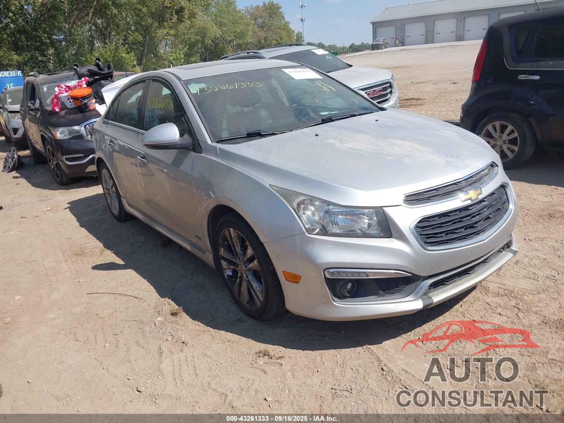 CHEVROLET CRUZE 2015 - 1G1PG5SB2F7186820