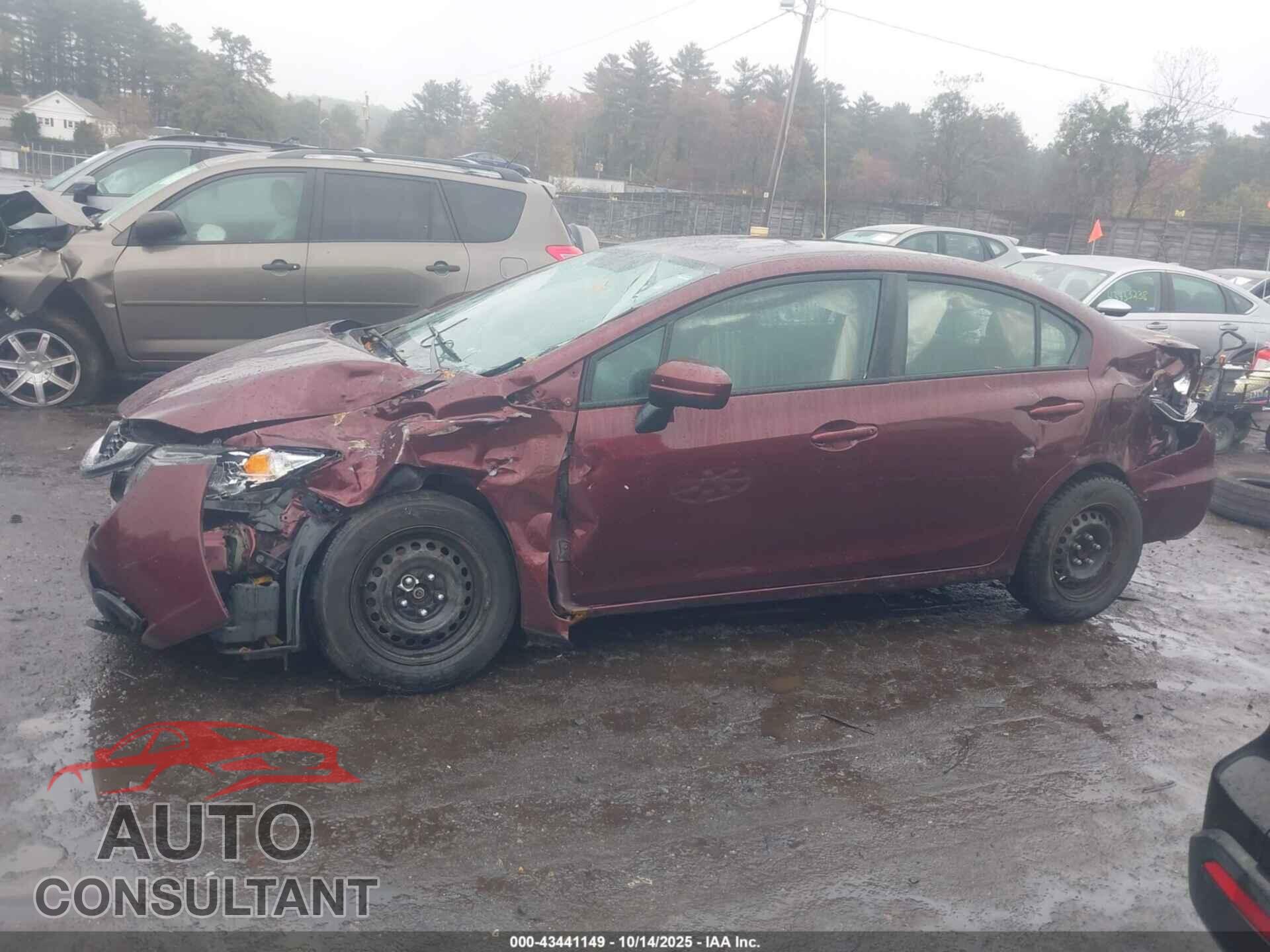 HONDA CIVIC 2015 - 19XFB2F57FE085583