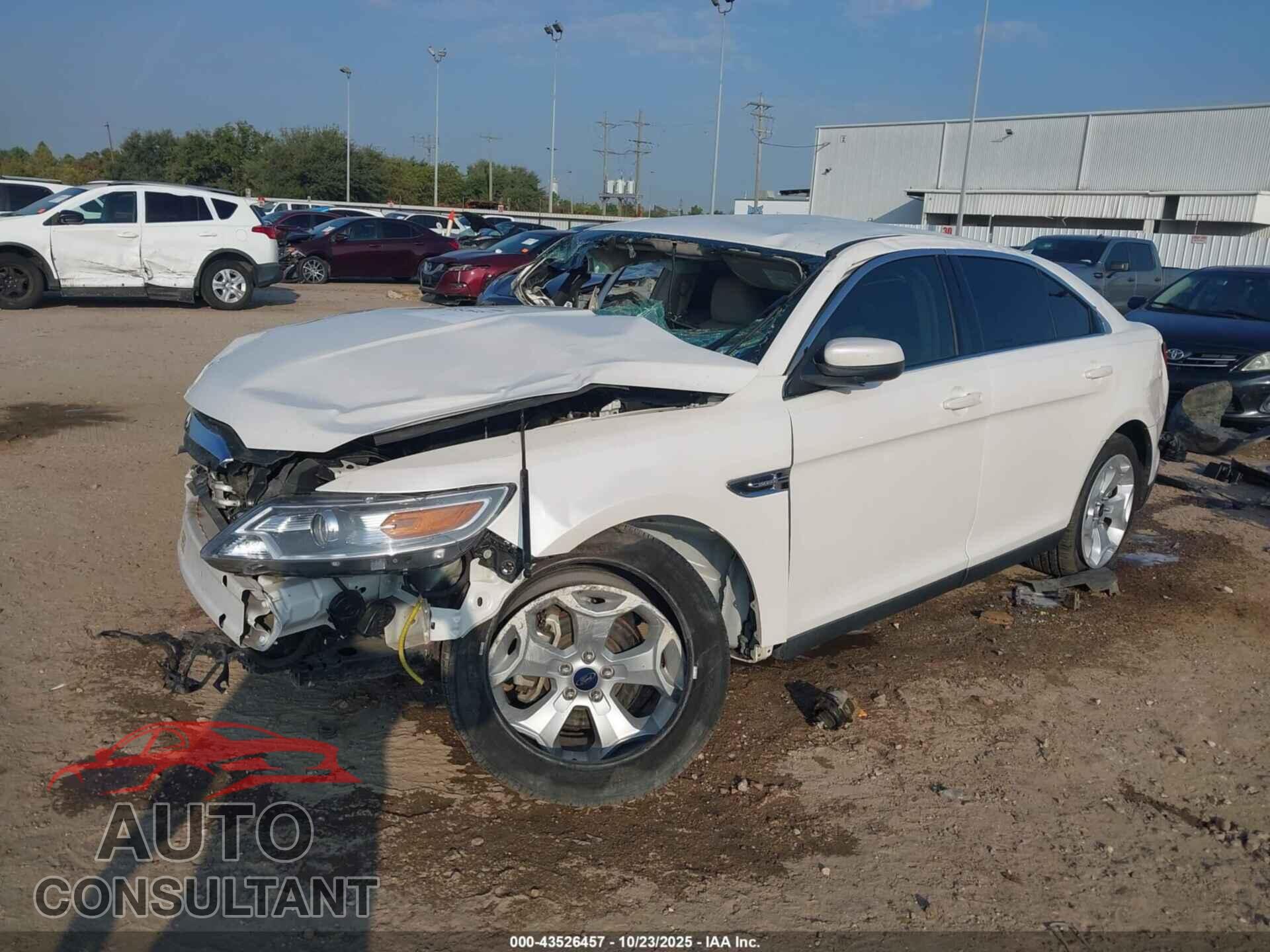 FORD TAURUS 2012 - 1FAHP2EW5CG112611