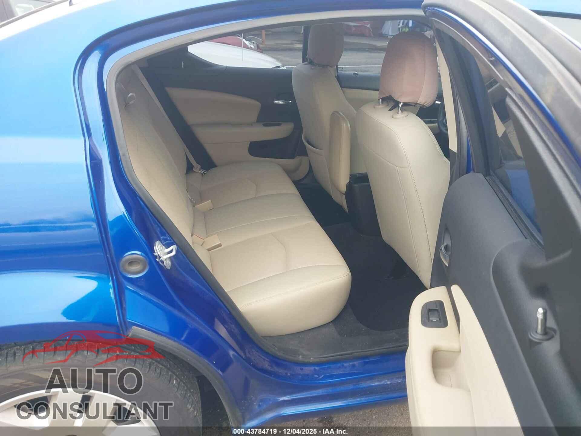 DODGE AVENGER 2013 - 1C3CDZAG1DN771842