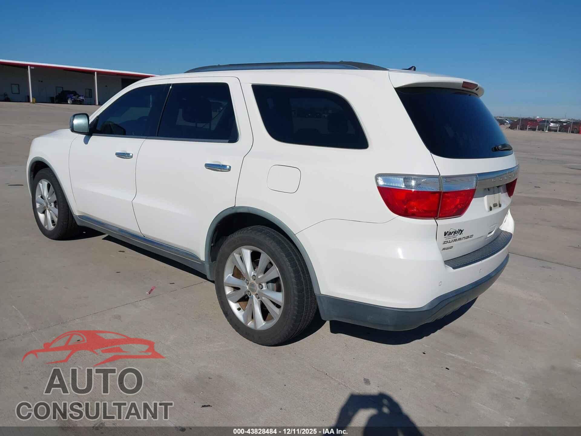 DODGE DURANGO 2011 - 1D4RE4GG5BC662891