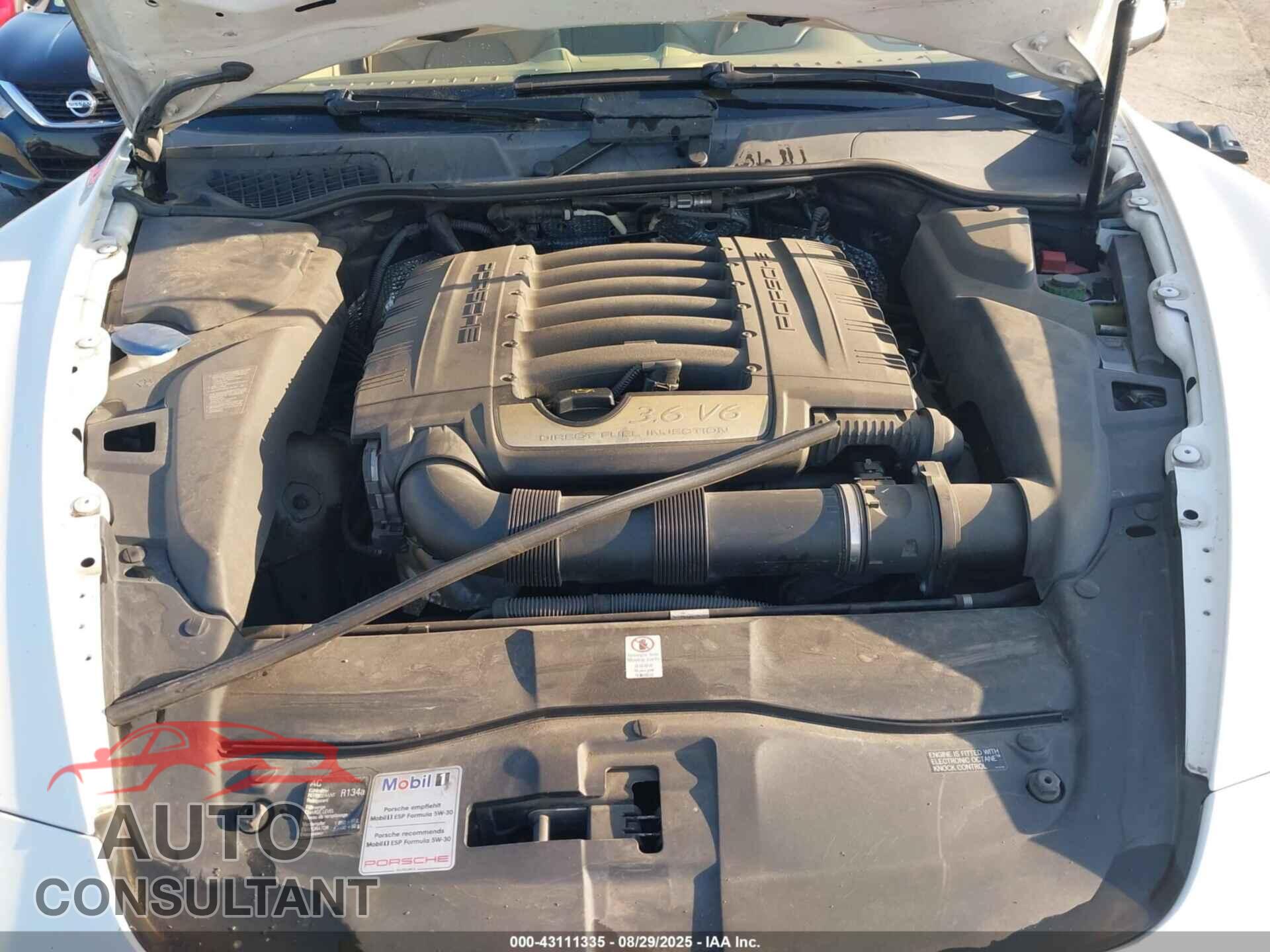 PORSCHE CAYENNE 2011 - WP1AA2A22BLA03981