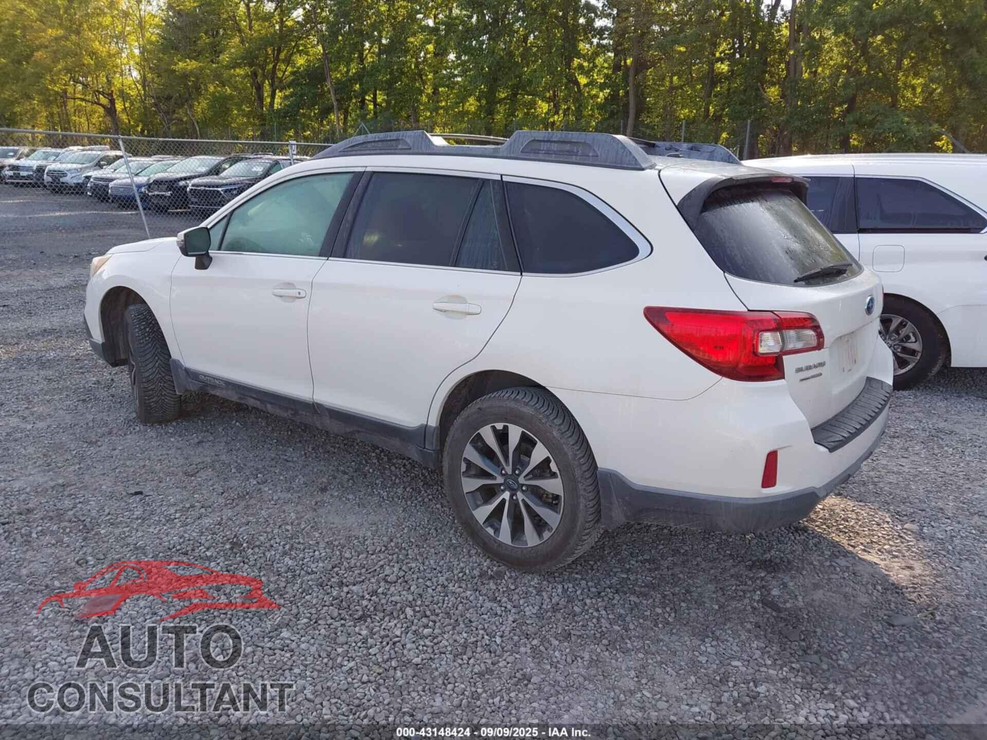 SUBARU OUTBACK 2015 - 4S4BSAJC6F3250850
