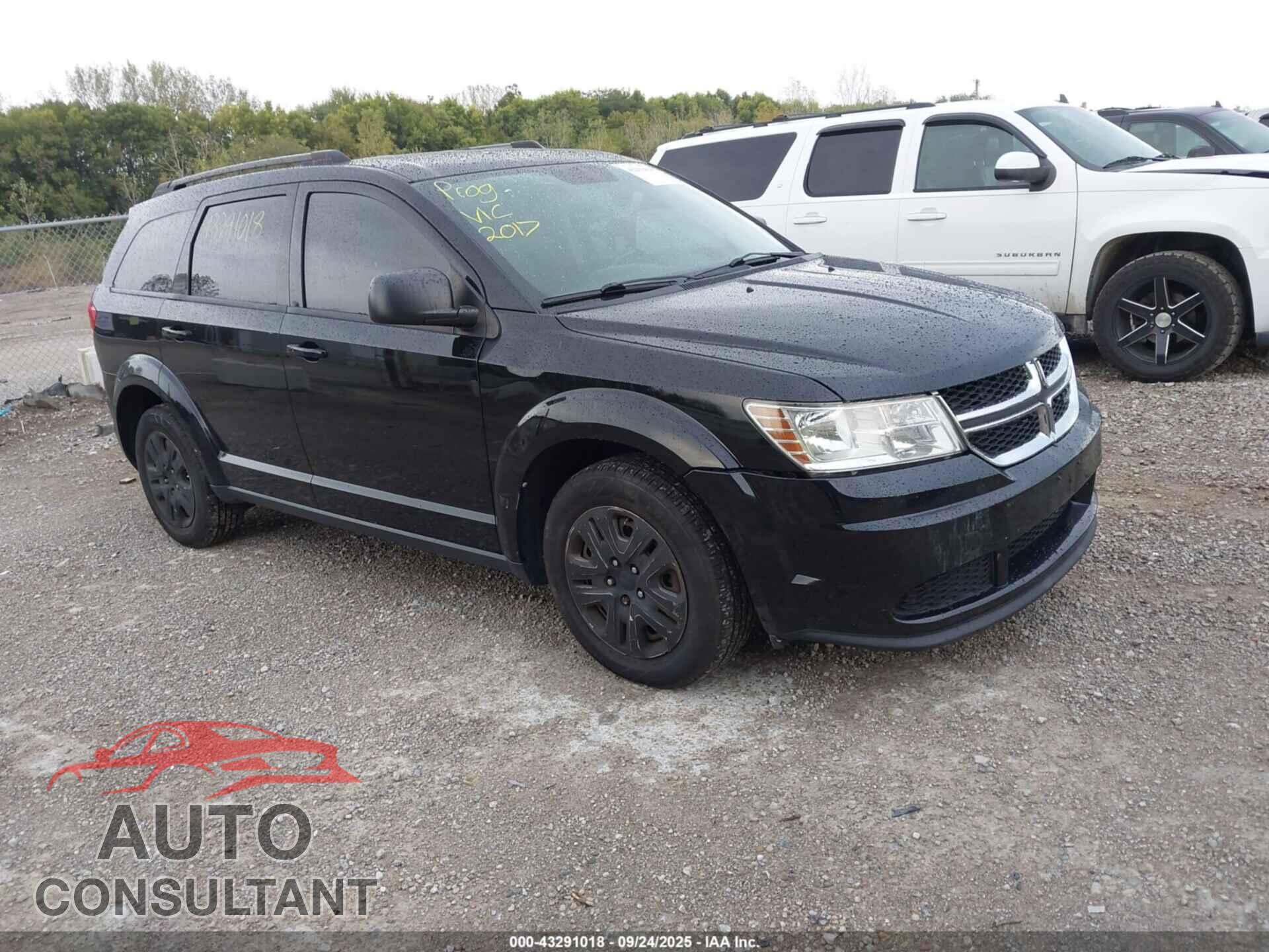 DODGE JOURNEY 2017 - 3C4PDCAB3HT603351