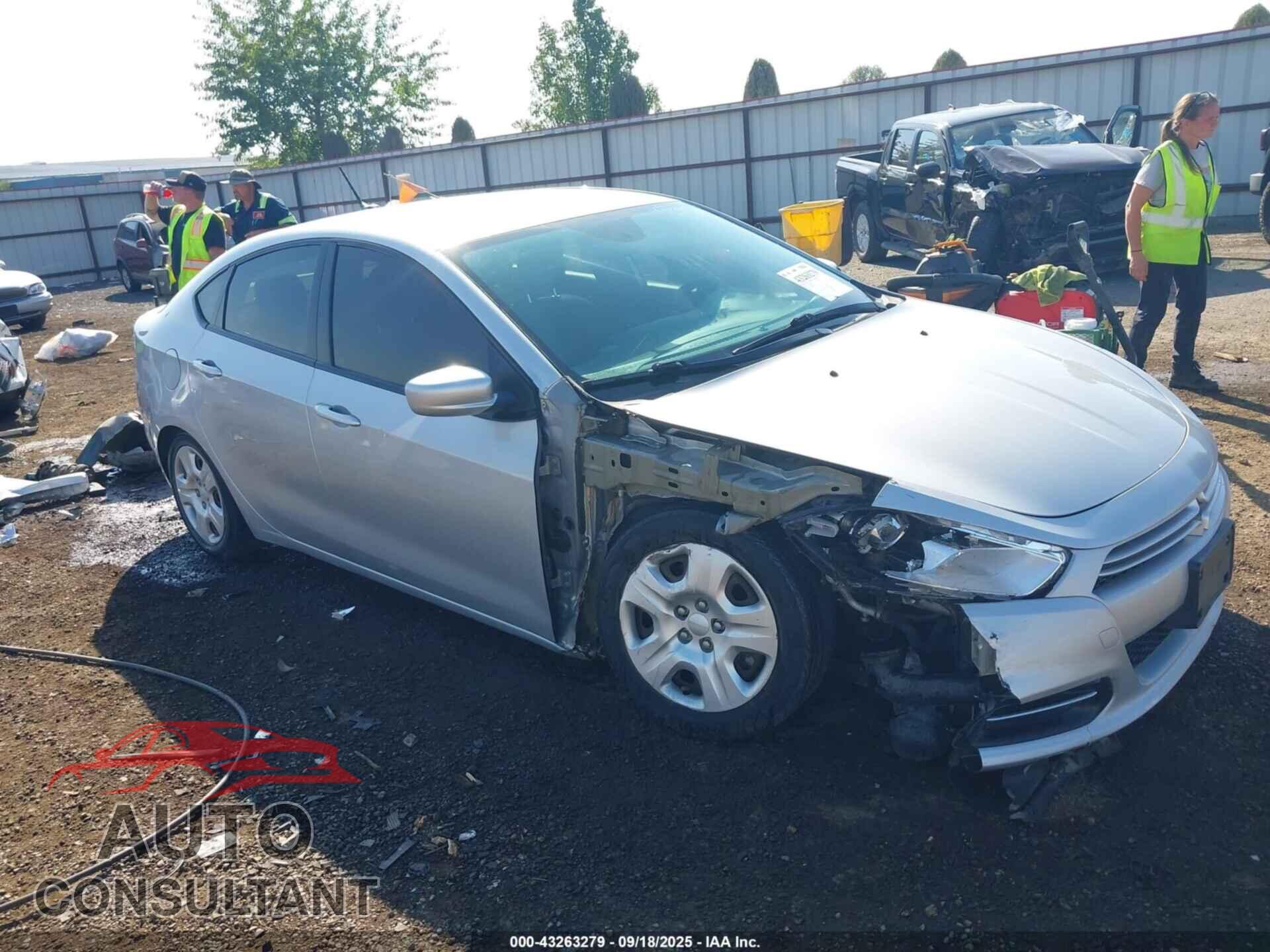 DODGE DART 2013 - 1C3CDFAH2DD319332