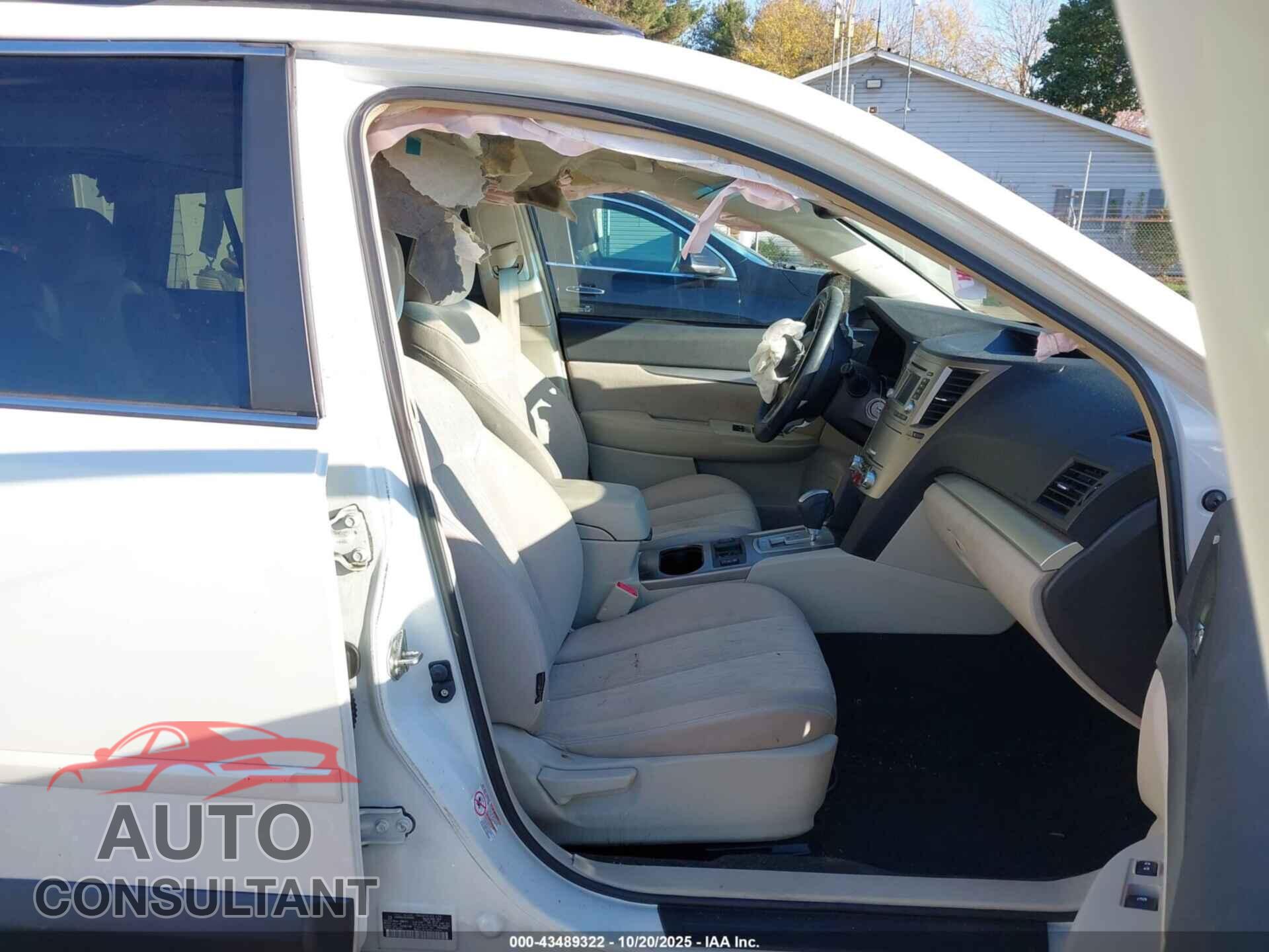 SUBARU OUTBACK 2014 - 4S4BRBDC4E3326383