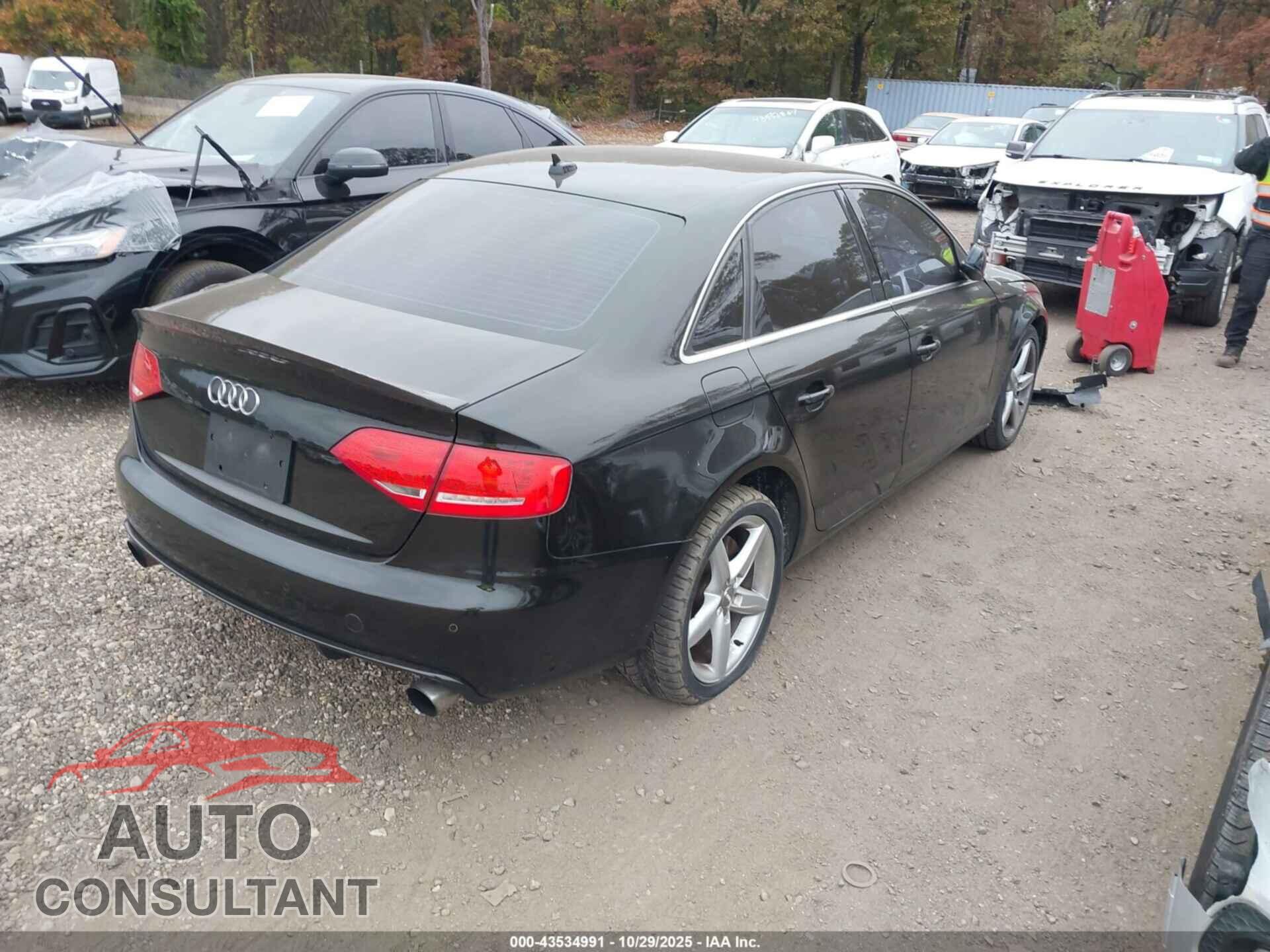 AUDI A4 2011 - WAUMFBFL9BN044384