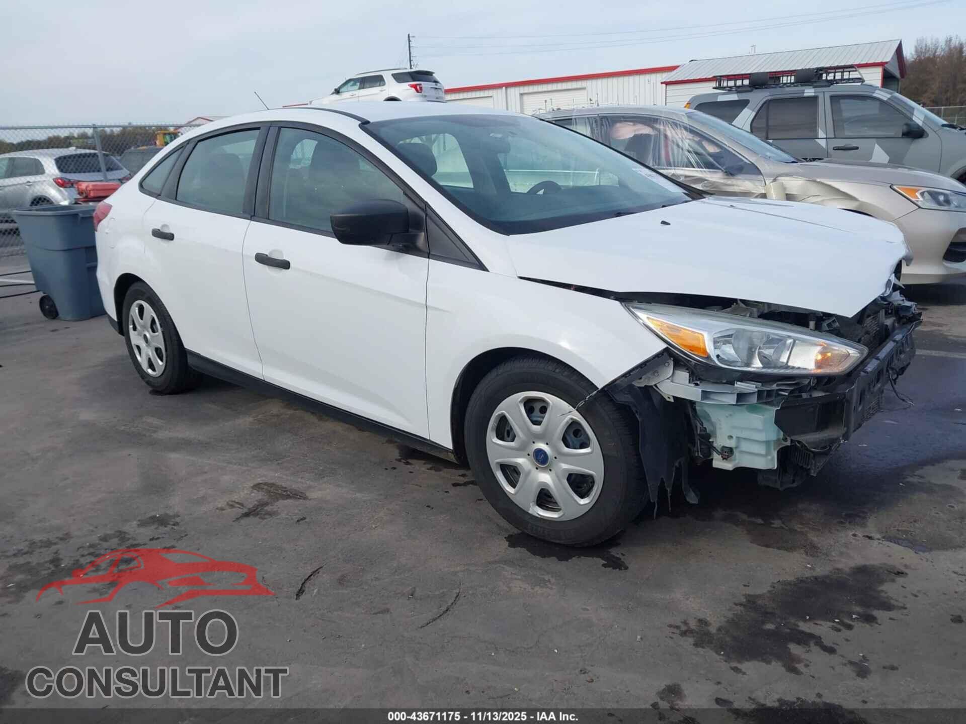 FORD FOCUS 2016 - 1FADP3E27GL304918