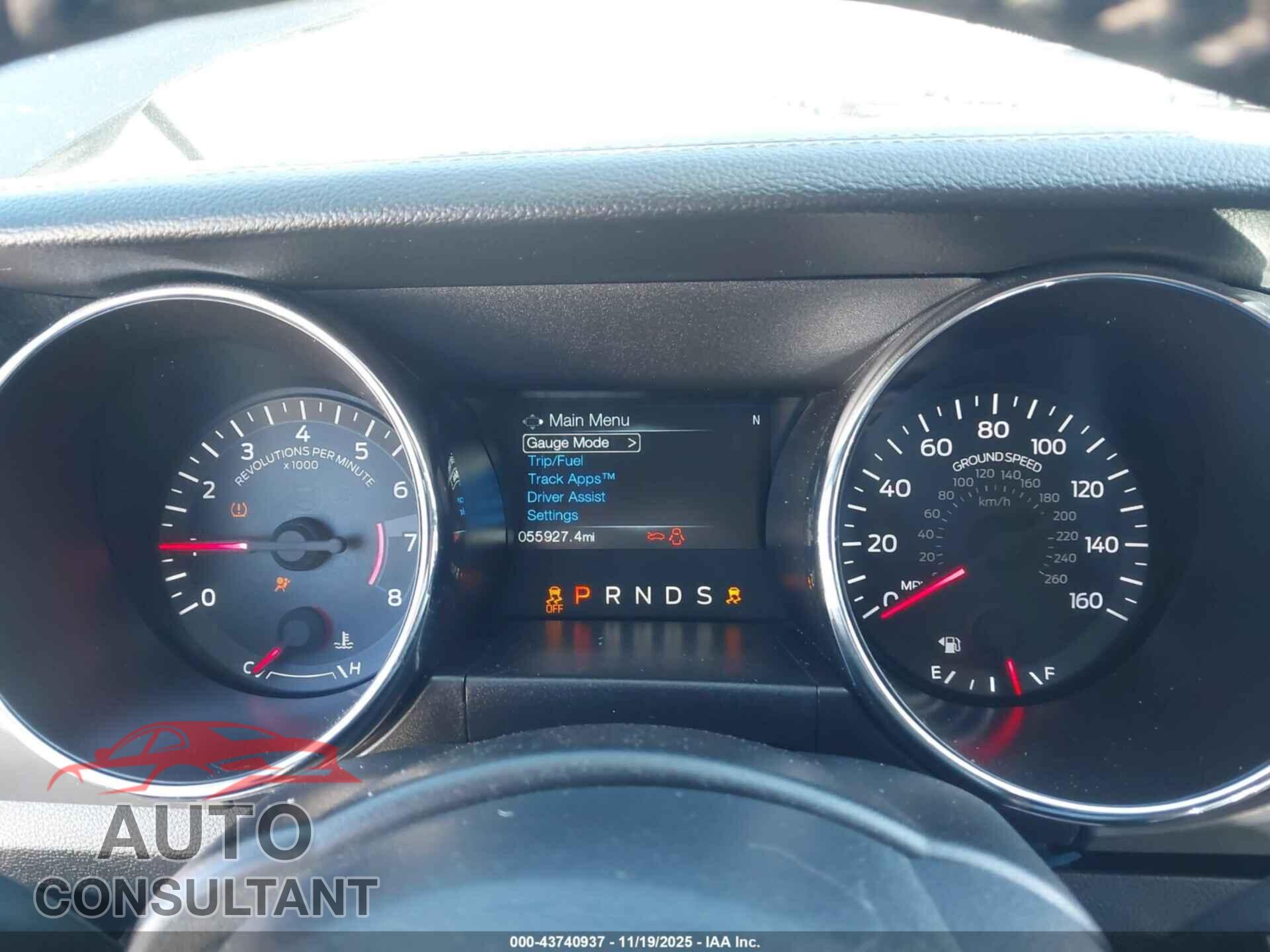 FORD MUSTANG 2015 - 1FA6P8CF7F5370285
