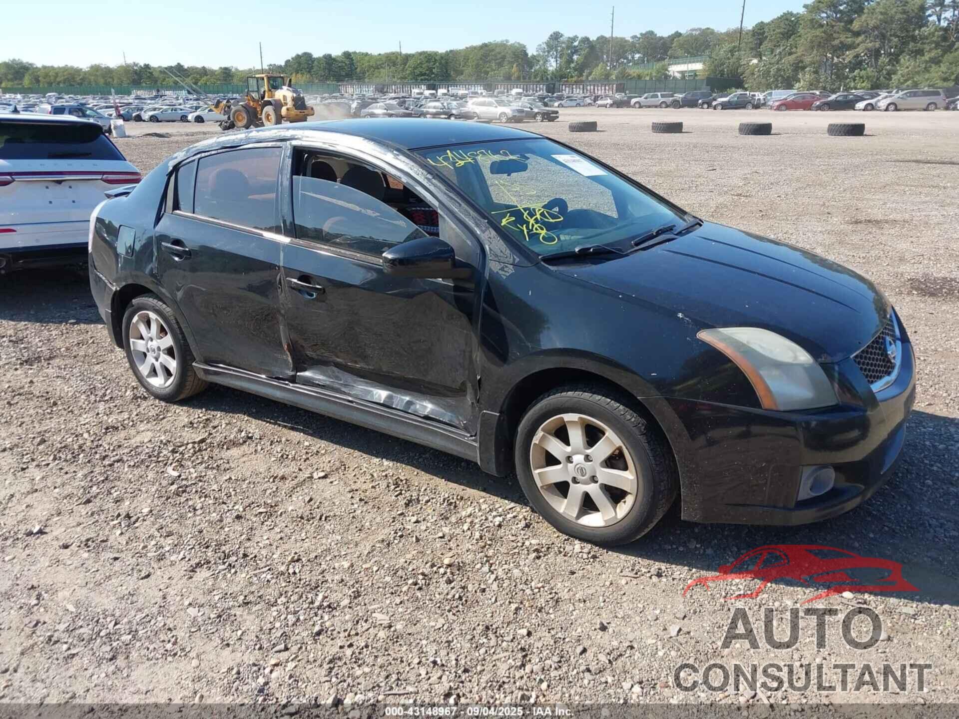 NISSAN SENTRA 2010 - 3N1AB6APXAL710110