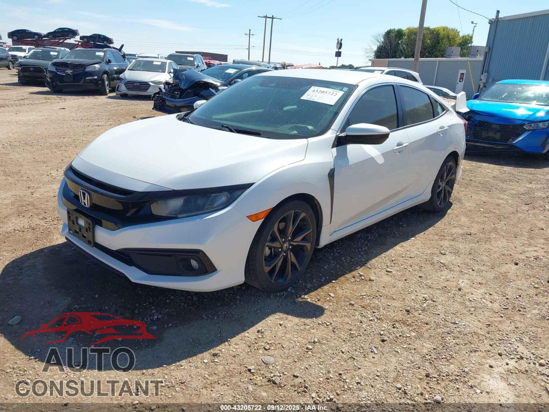 HONDA CIVIC 2019 - 19XFC2F89KE005251