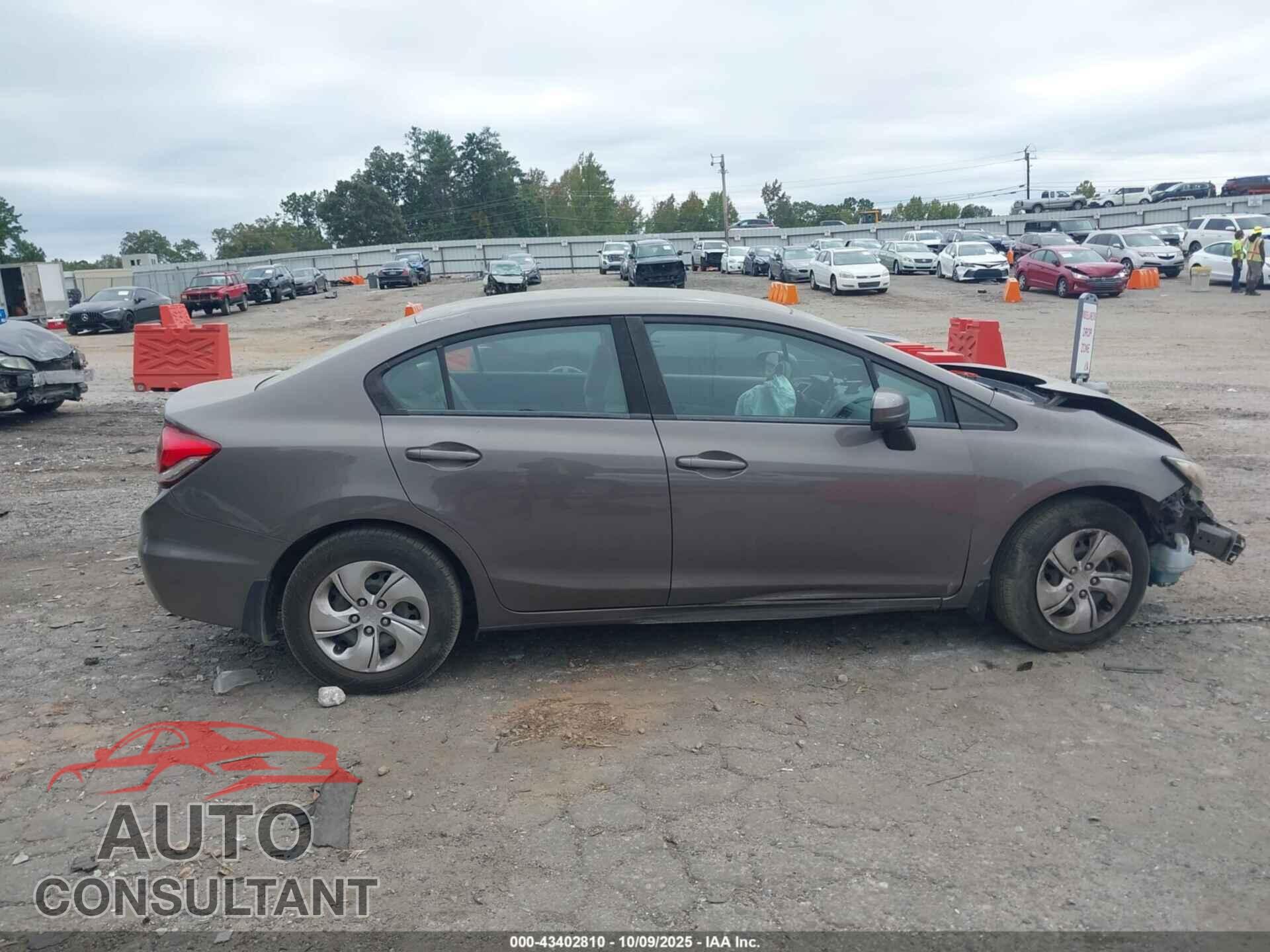 HONDA CIVIC 2014 - 2HGFB2F50EH545591