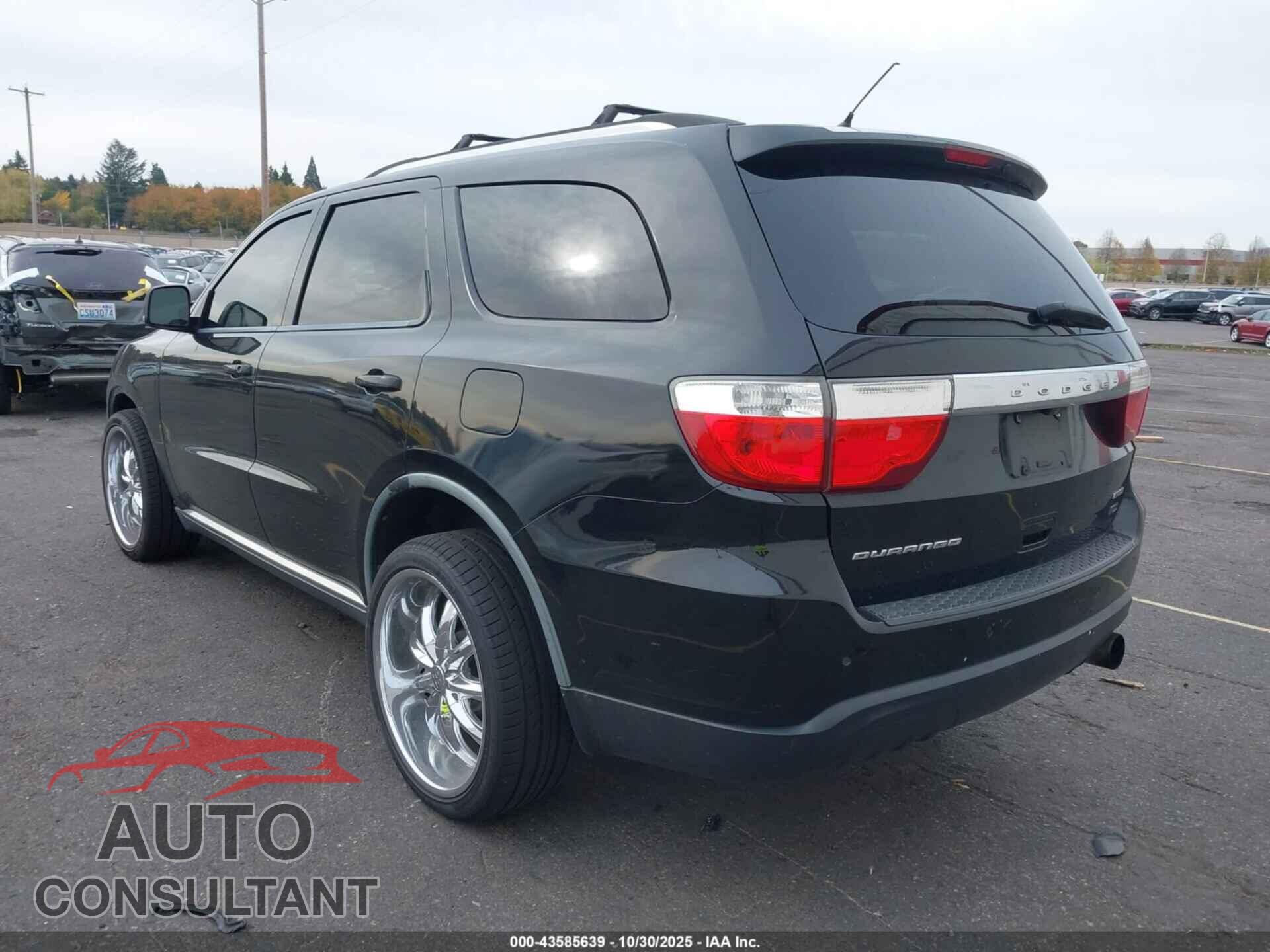 DODGE DURANGO 2012 - 1C4RDHDG5CC158533