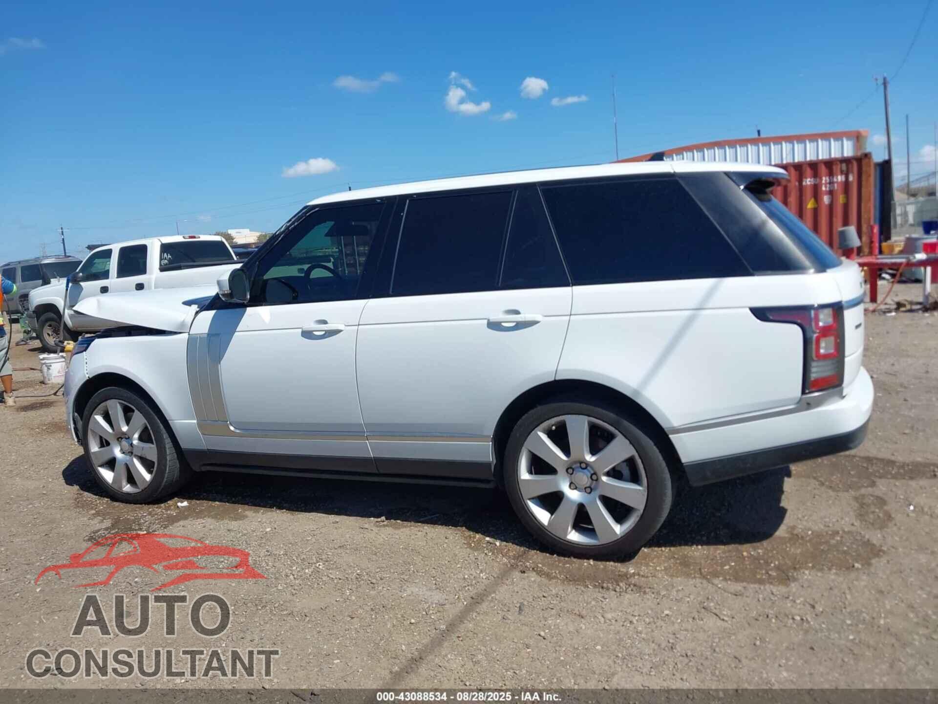 LAND ROVER RANGE ROVER 2015 - SALGS2TFXFA243217