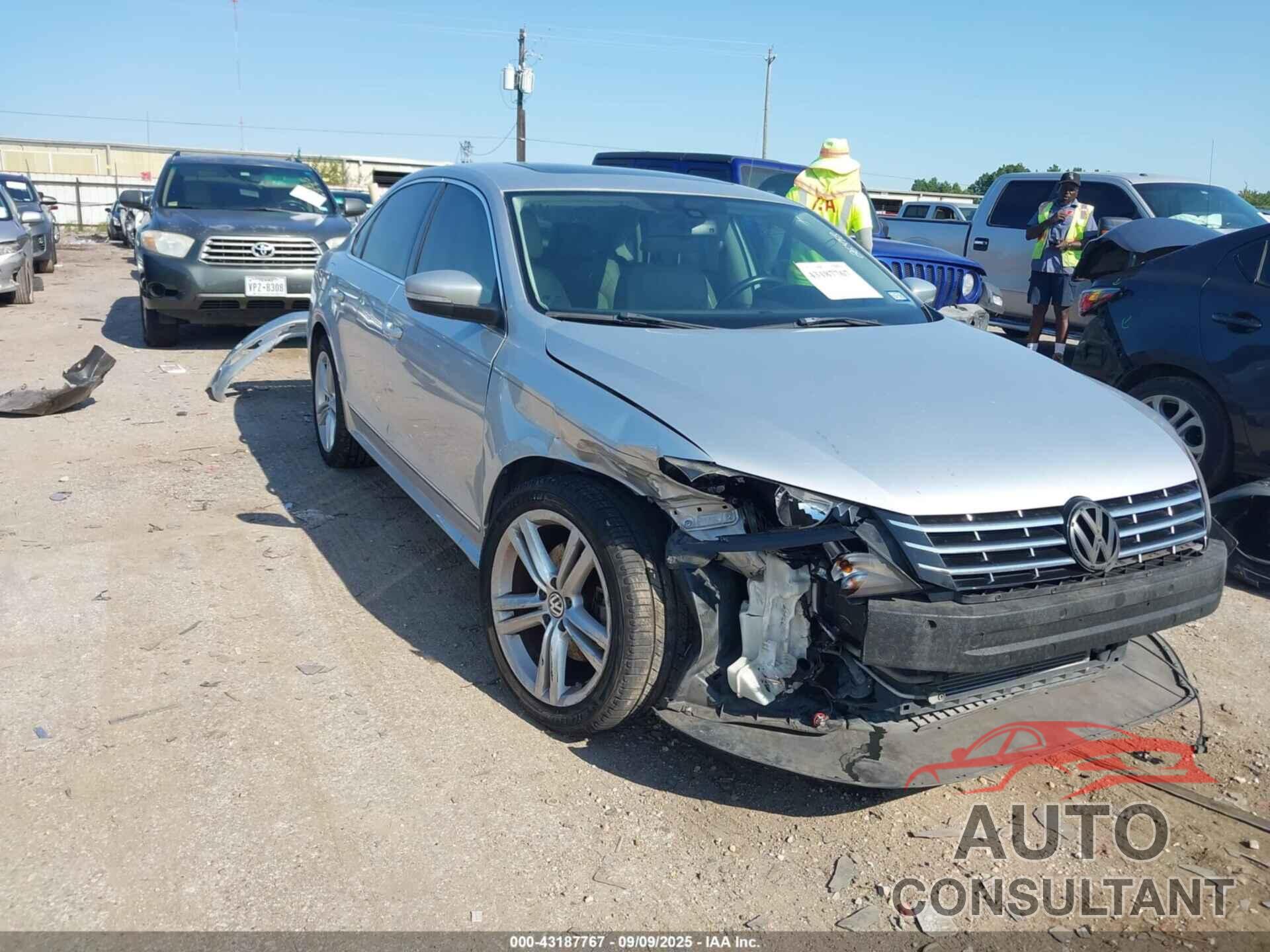 VOLKSWAGEN PASSAT 2014 - 1VWCN7A35EC116975