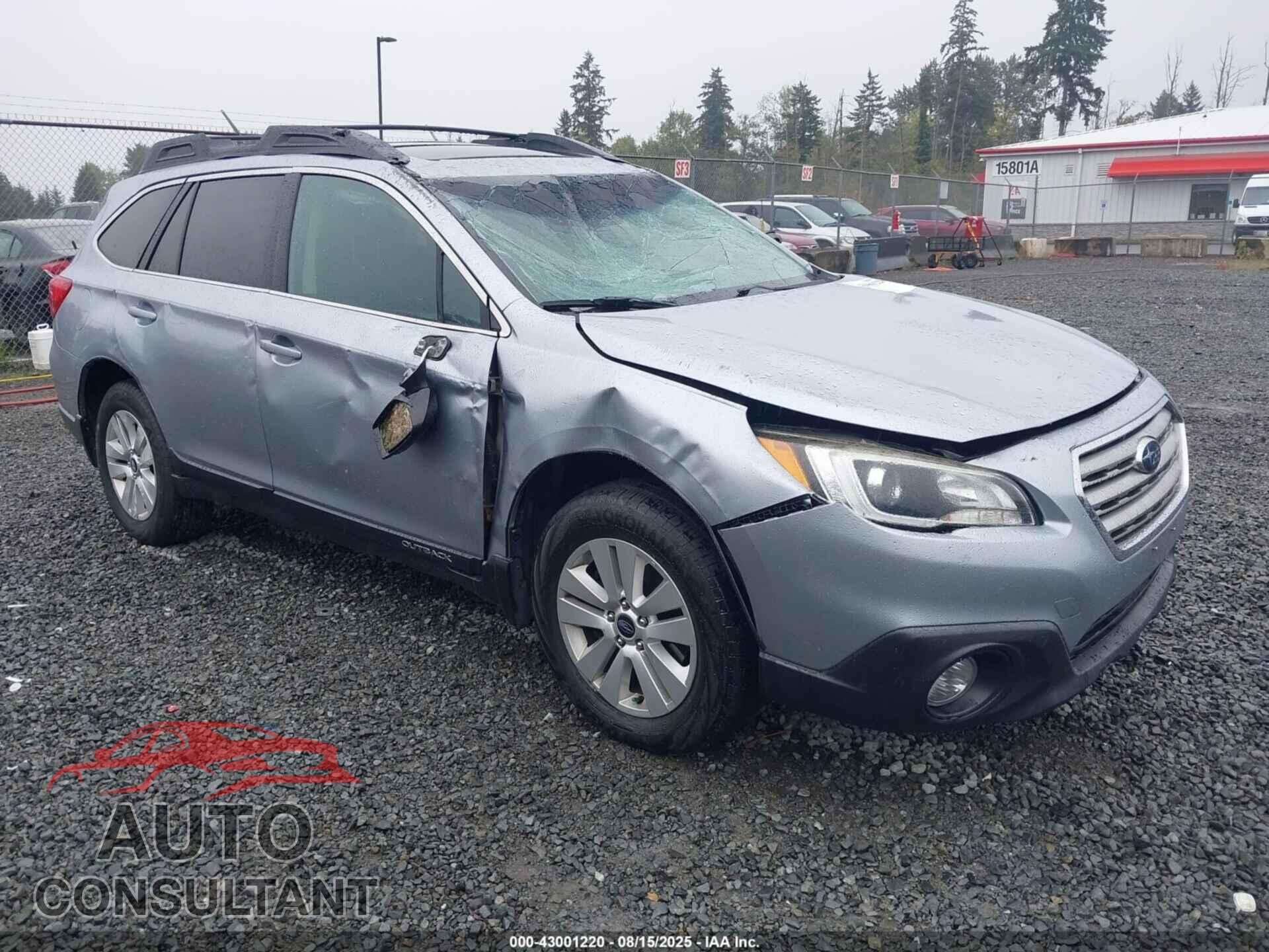 SUBARU OUTBACK 2017 - 4S4BSADC9H3209577