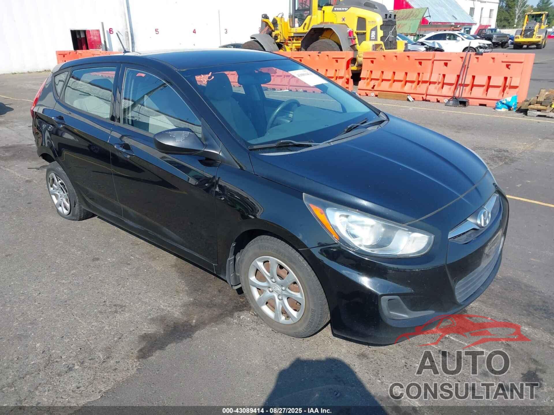 HYUNDAI ACCENT 2013 - KMHCT5AE3DU082697