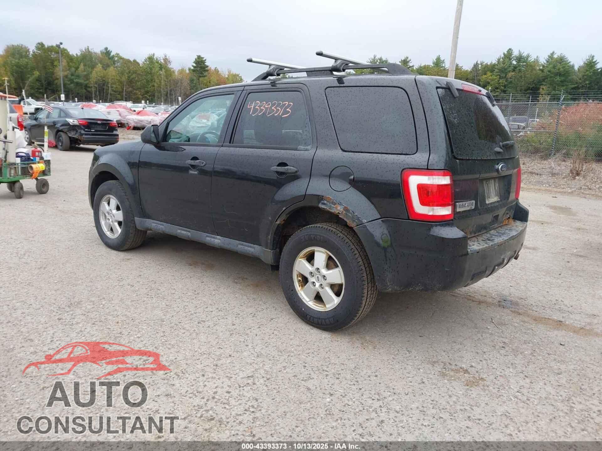 FORD ESCAPE 2011 - 1FMCU9D75BKC46607