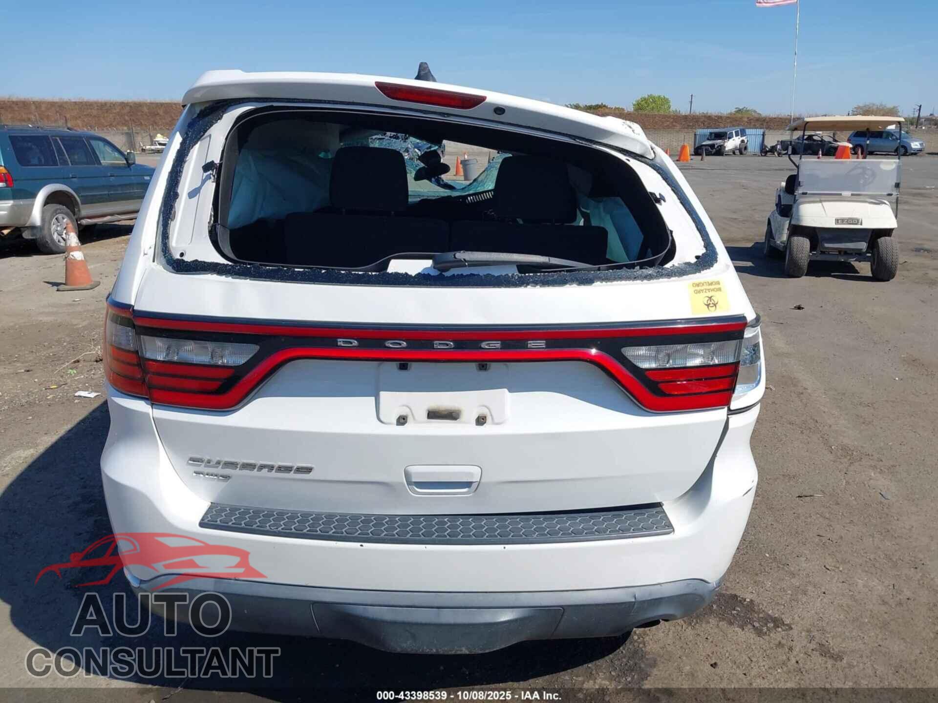DODGE DURANGO 2017 - 1C4RDJAG7HC881027