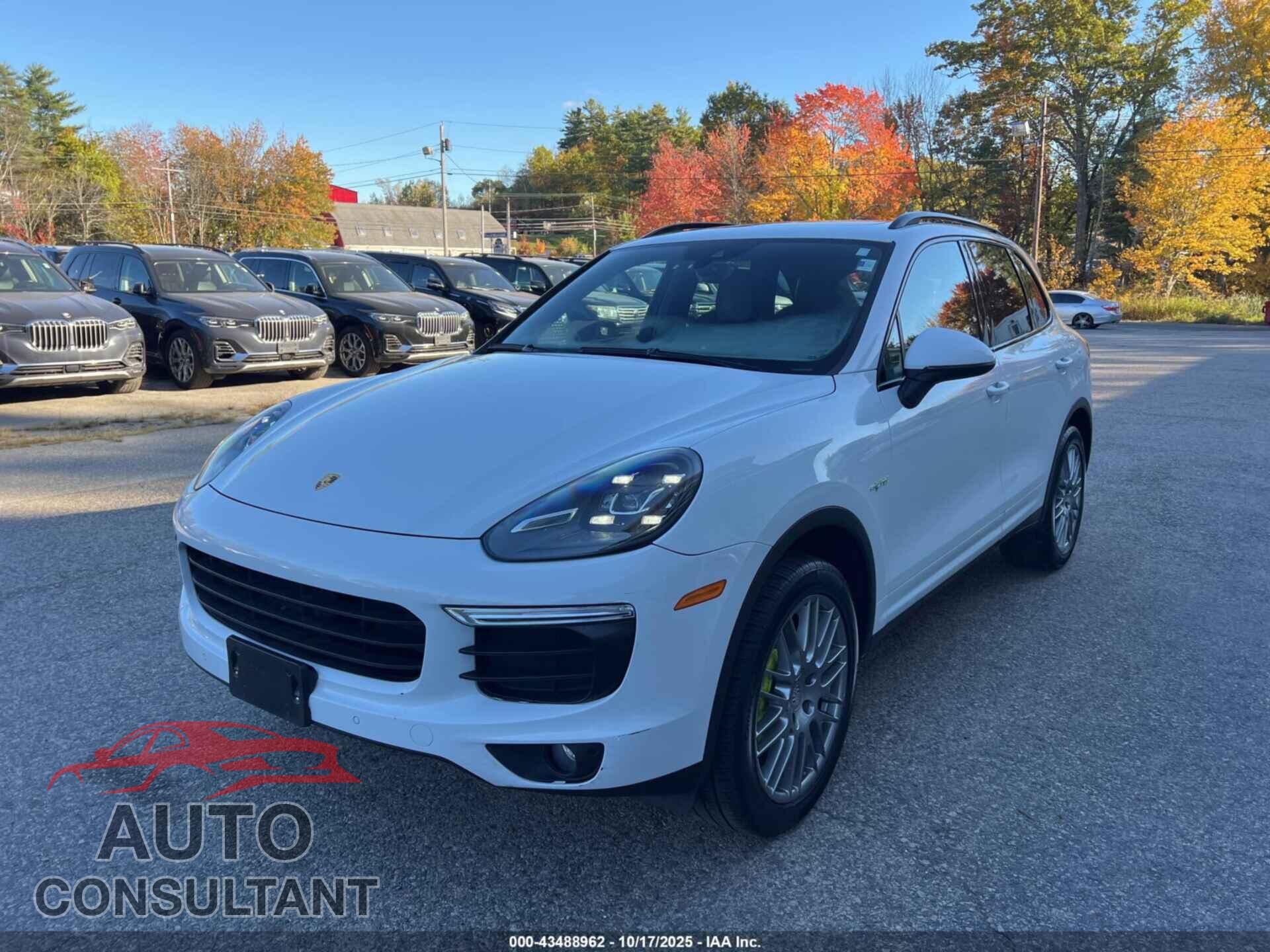PORSCHE CAYENNE E-HYBRID 2016 - WP1AE2A20GLA17115