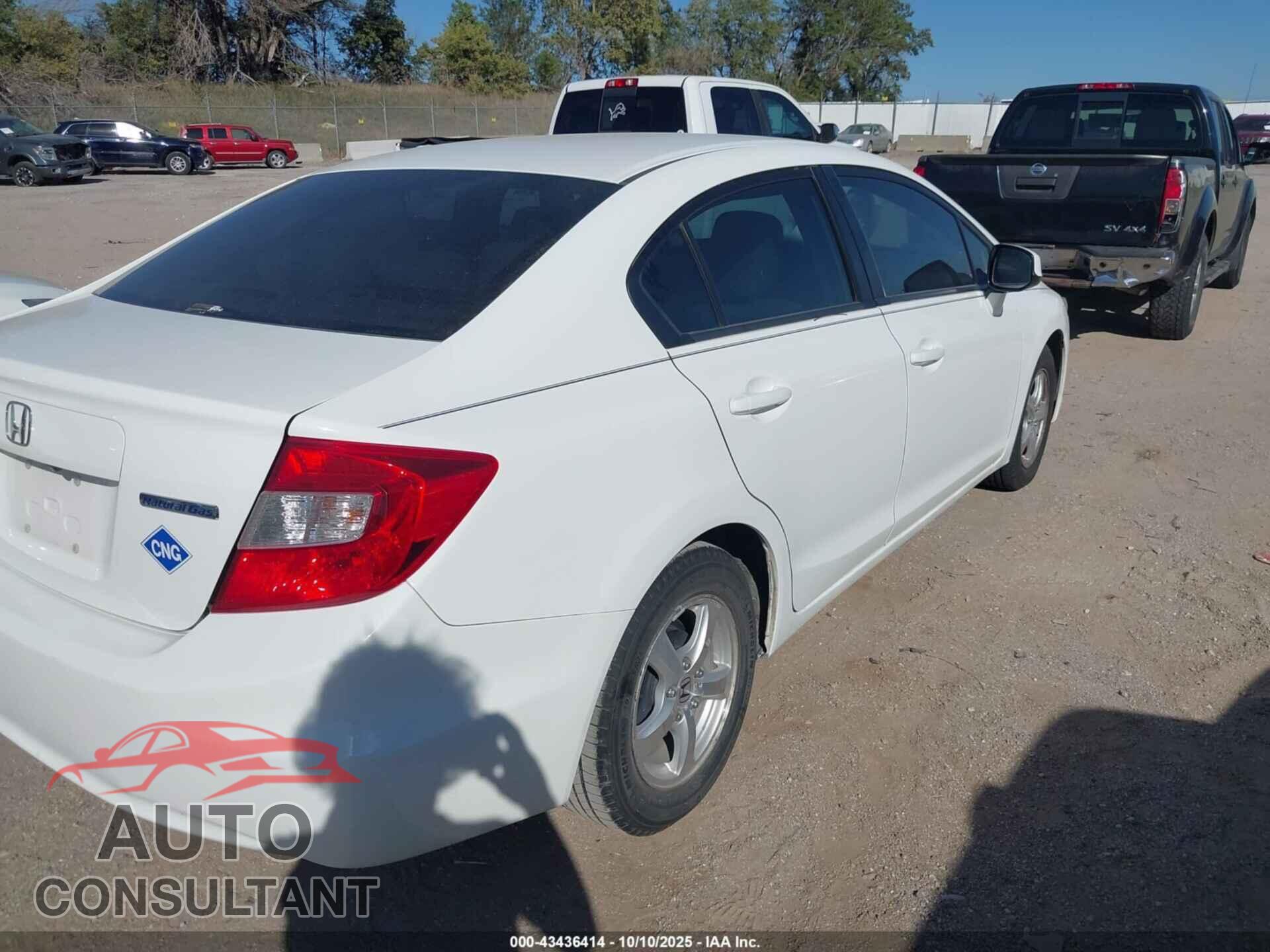 HONDA CIVIC 2012 - 19XFB5F50CE000807