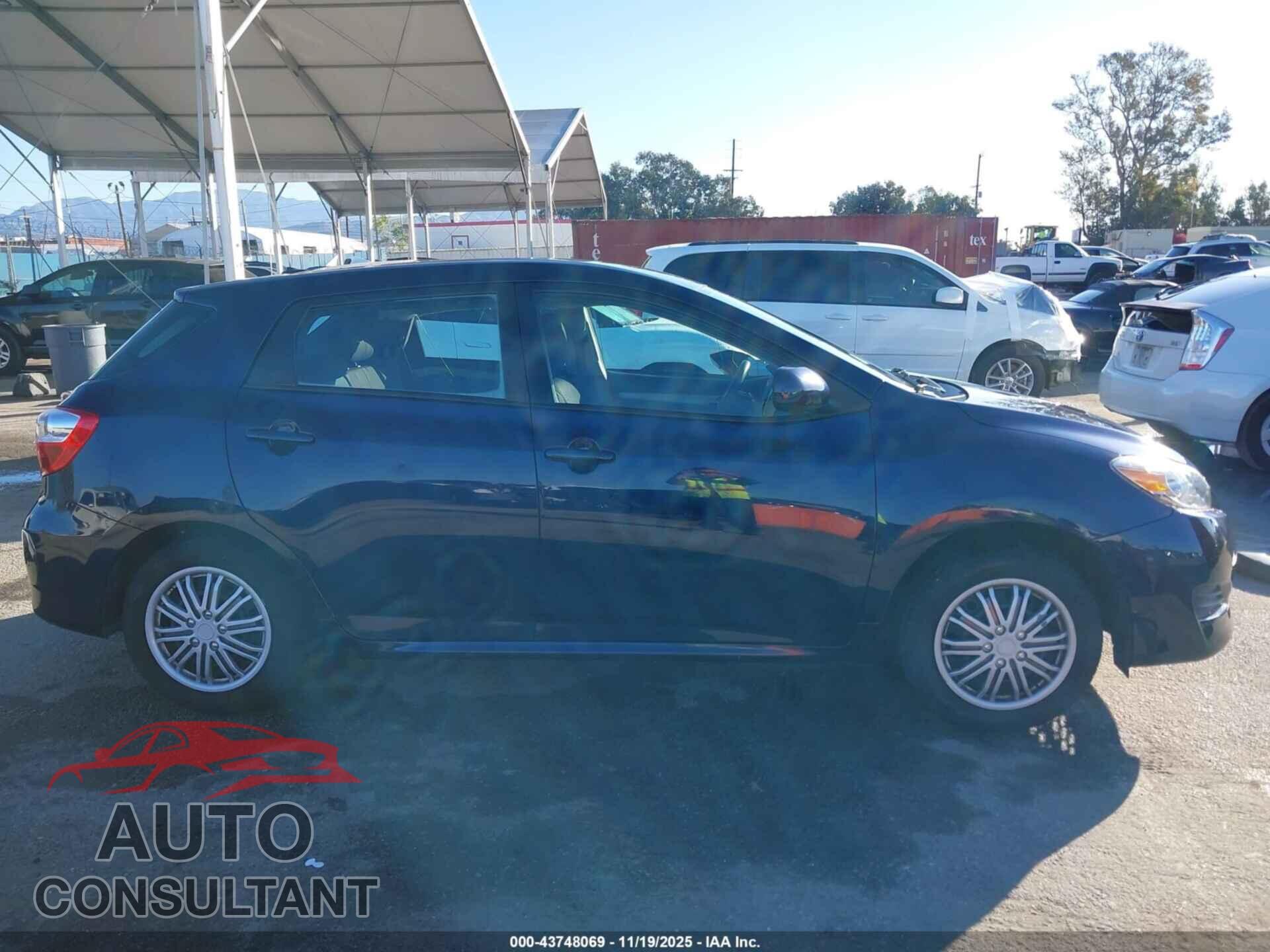 TOYOTA MATRIX 2012 - 2T1KU4EEXCC792337