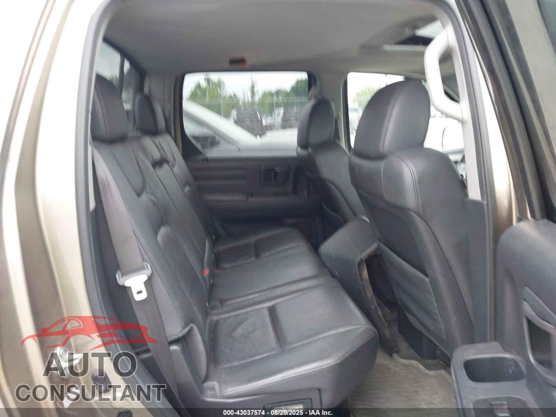 HONDA RIDGELINE 2010 - 5FPYK1F55AB501868