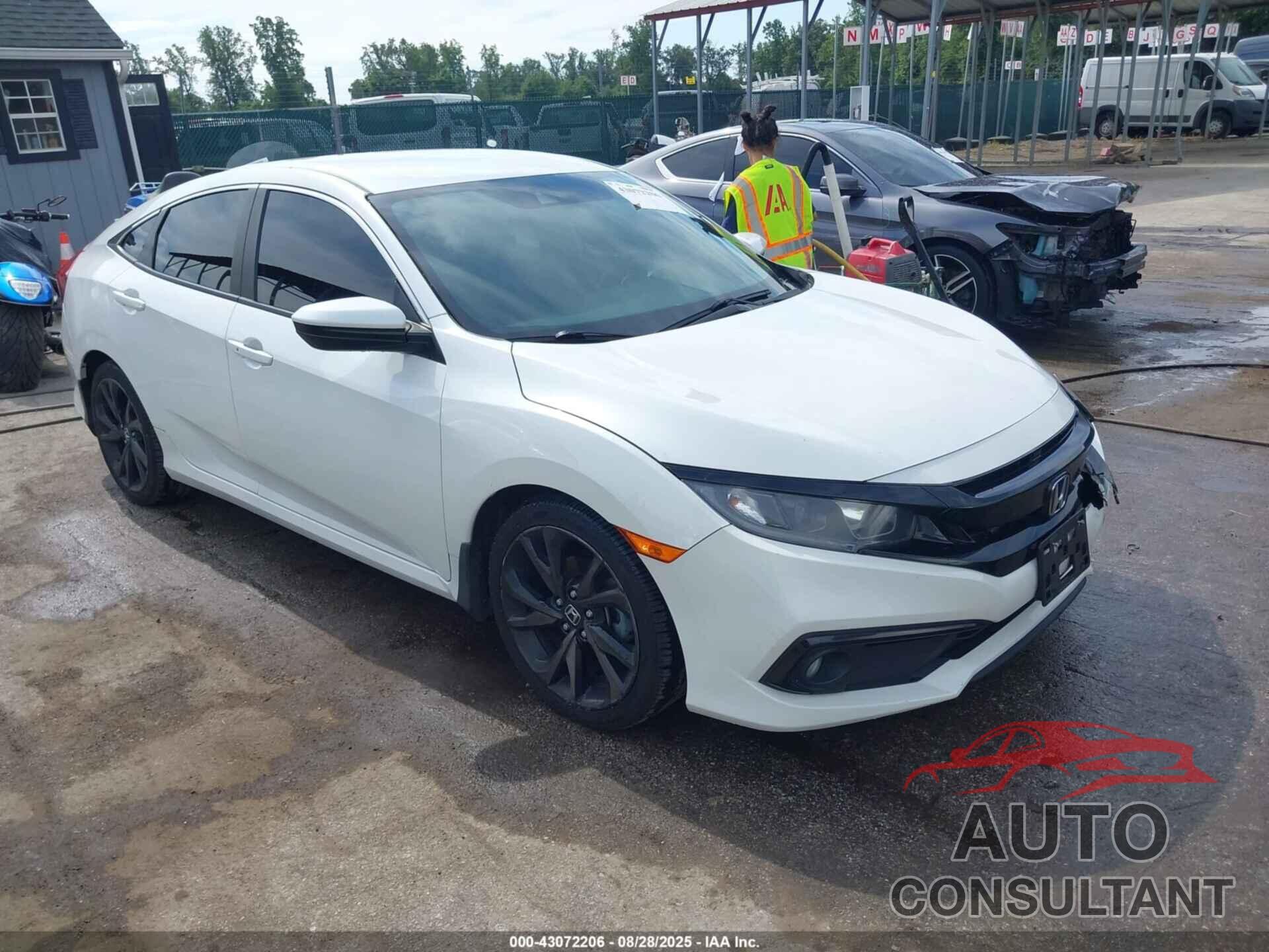 HONDA CIVIC 2019 - 2HGFC2F80KH605145