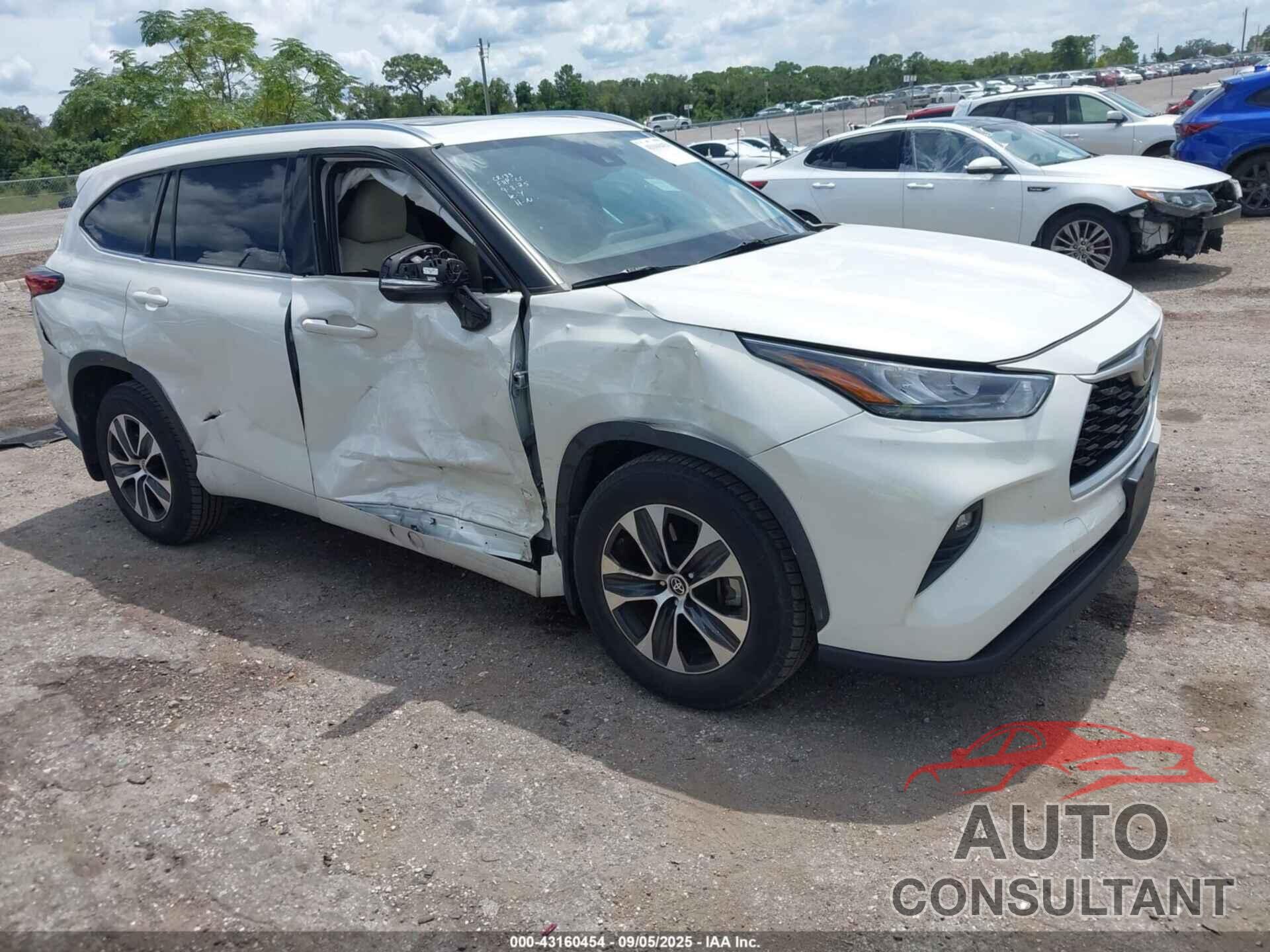 TOYOTA HIGHLANDER 2020 - 5TDGZRBH2LS517099