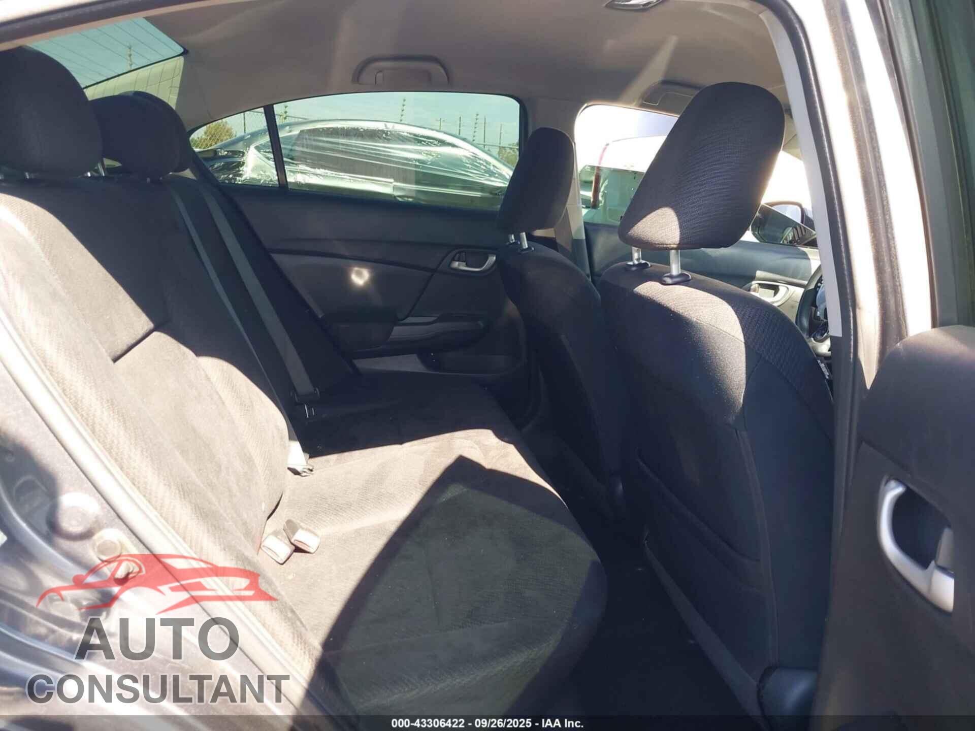 HONDA CIVIC 2013 - 19XFB2F58DE232216