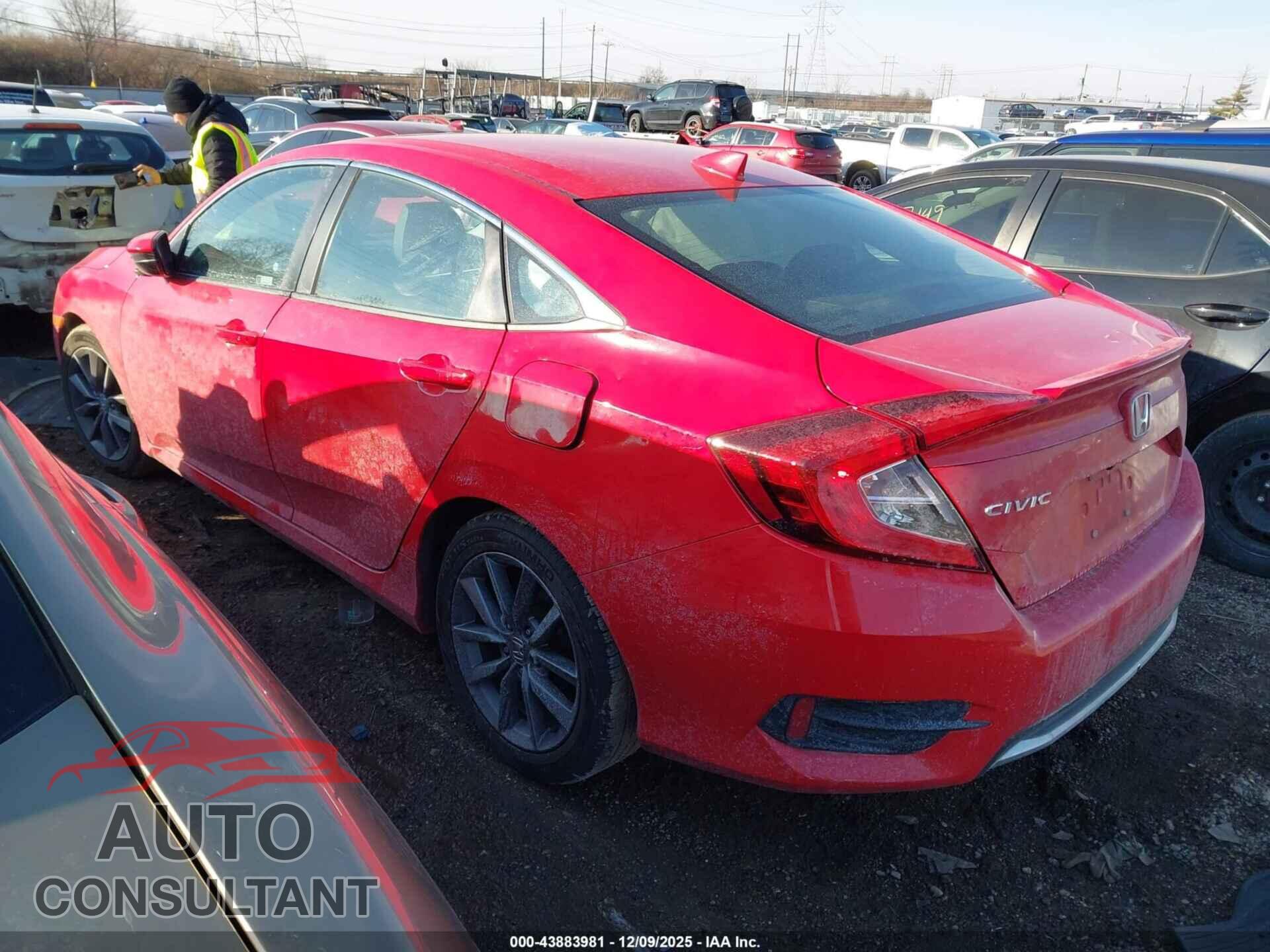 HONDA CIVIC 2019 - 2HGFC1F72KH650010